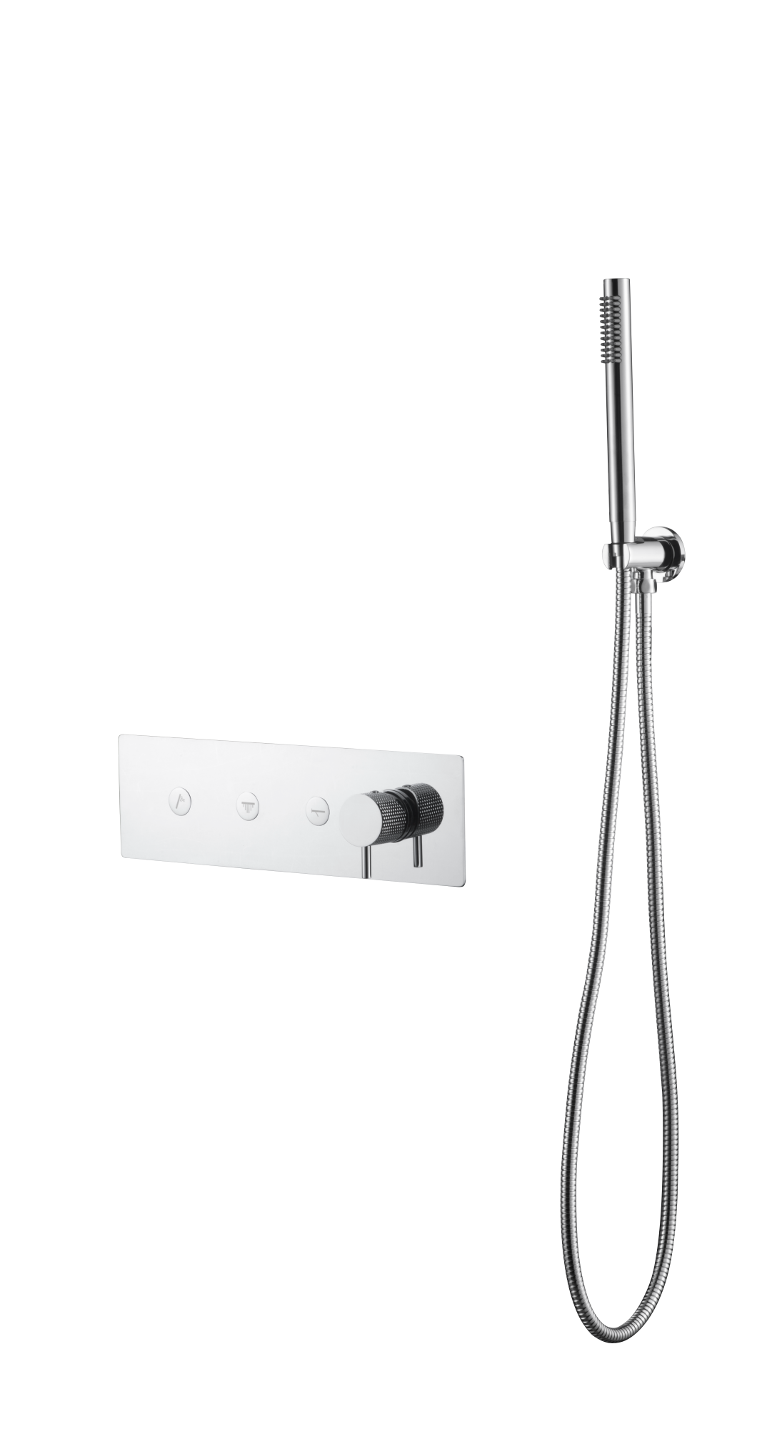 Смеситель Boheme FUSION с ручным душем CHROME 130-SYS-CR