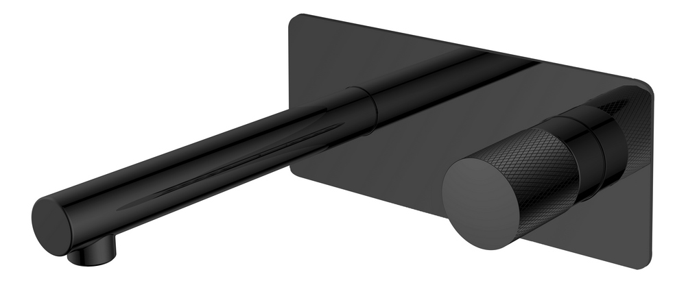 Смеситель Boheme STICK из стены BLACK TOUCH BLACK 125-BB.2