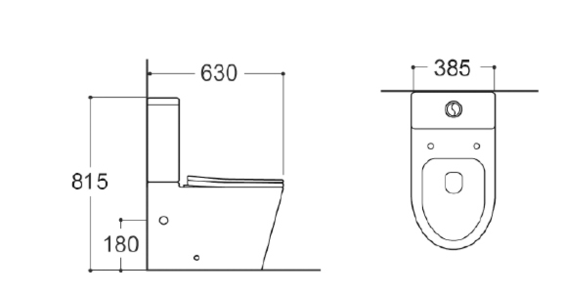 Унитаз-компакт Aquatek Вега AQ2904-00 с сиденьем Soft Close