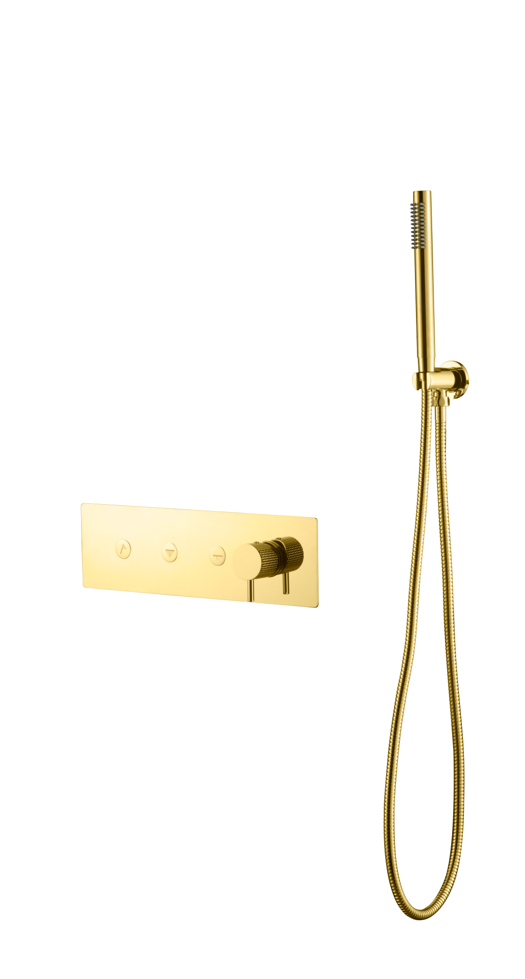 Смеситель Boheme FUSION с ручным душем GOLD 130-SYS-G