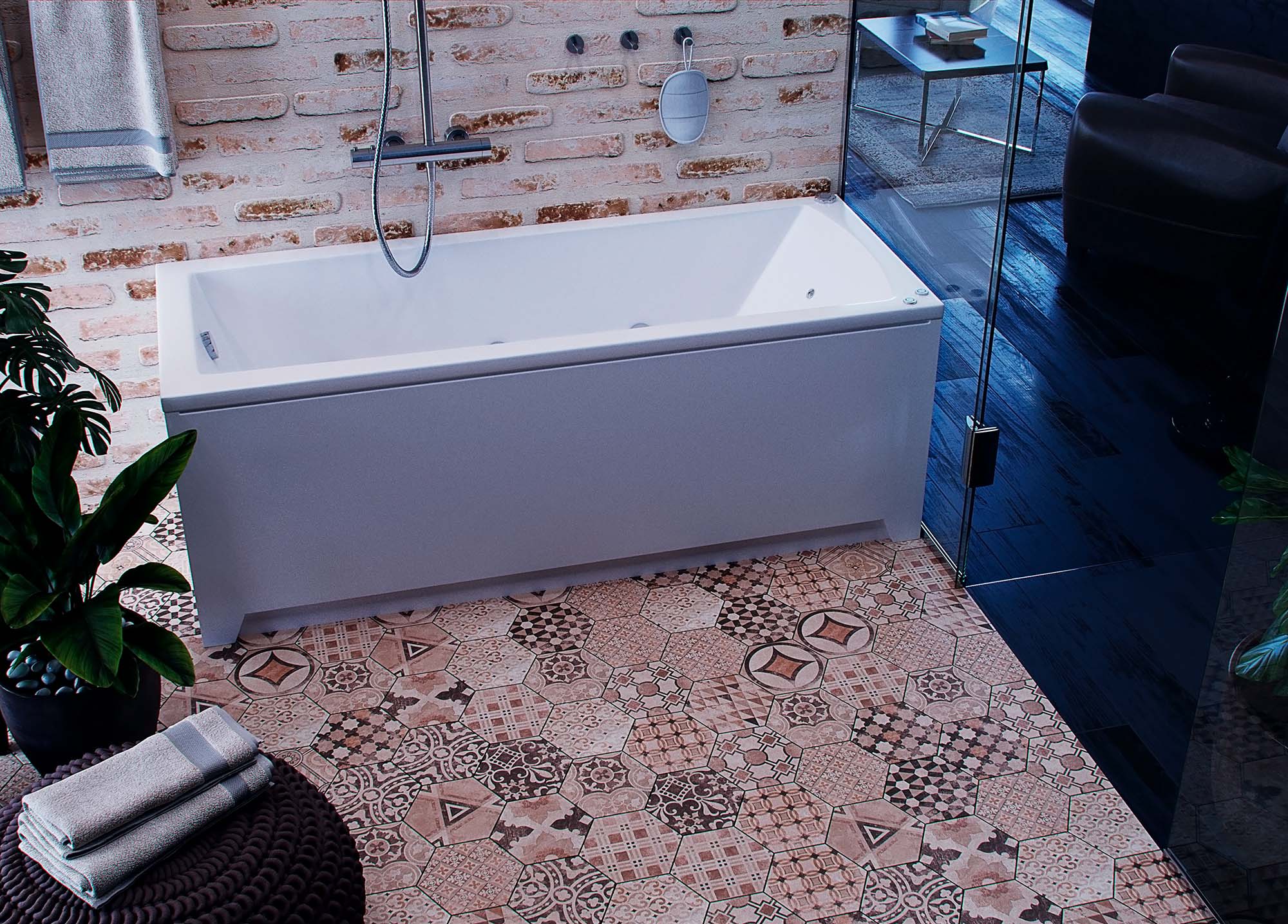 Акриловая ванна Aquatek Либра LIB170-0000006 170х70 см