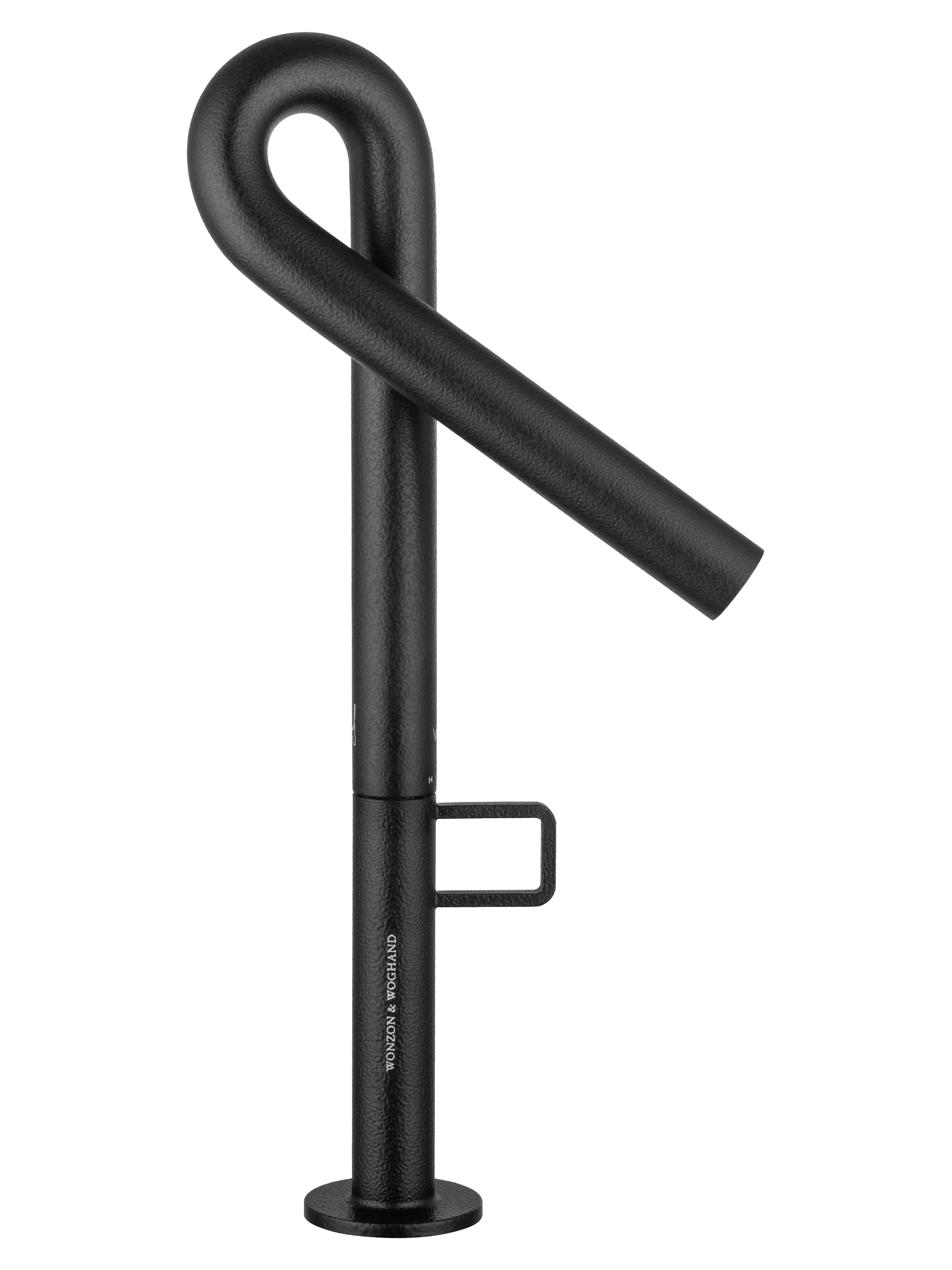Смеситель для раковины WONZON & WOGHAND LOOP, Черный матовый WW-112-00-508