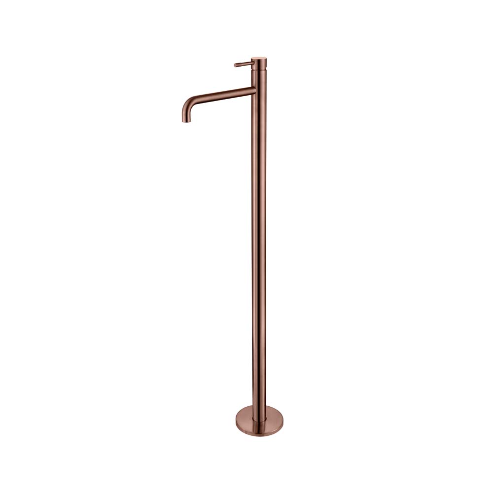 Смеситель для умывальника напольный Boheme Uno Copper Brushed 107-CB