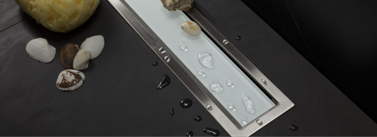 Душевой лоток PESTAN Fix Line 450 white glass