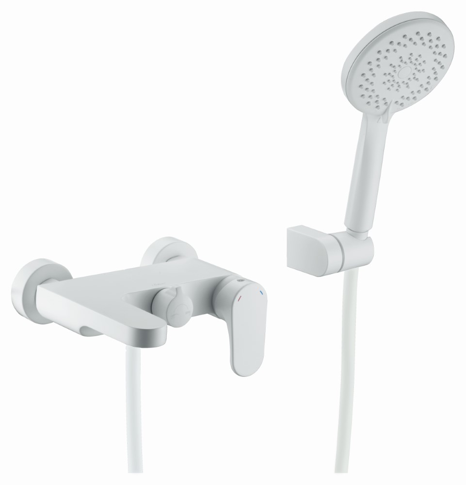 Смеситель для ванны Boheme SPECTRE Matt White 453-MW