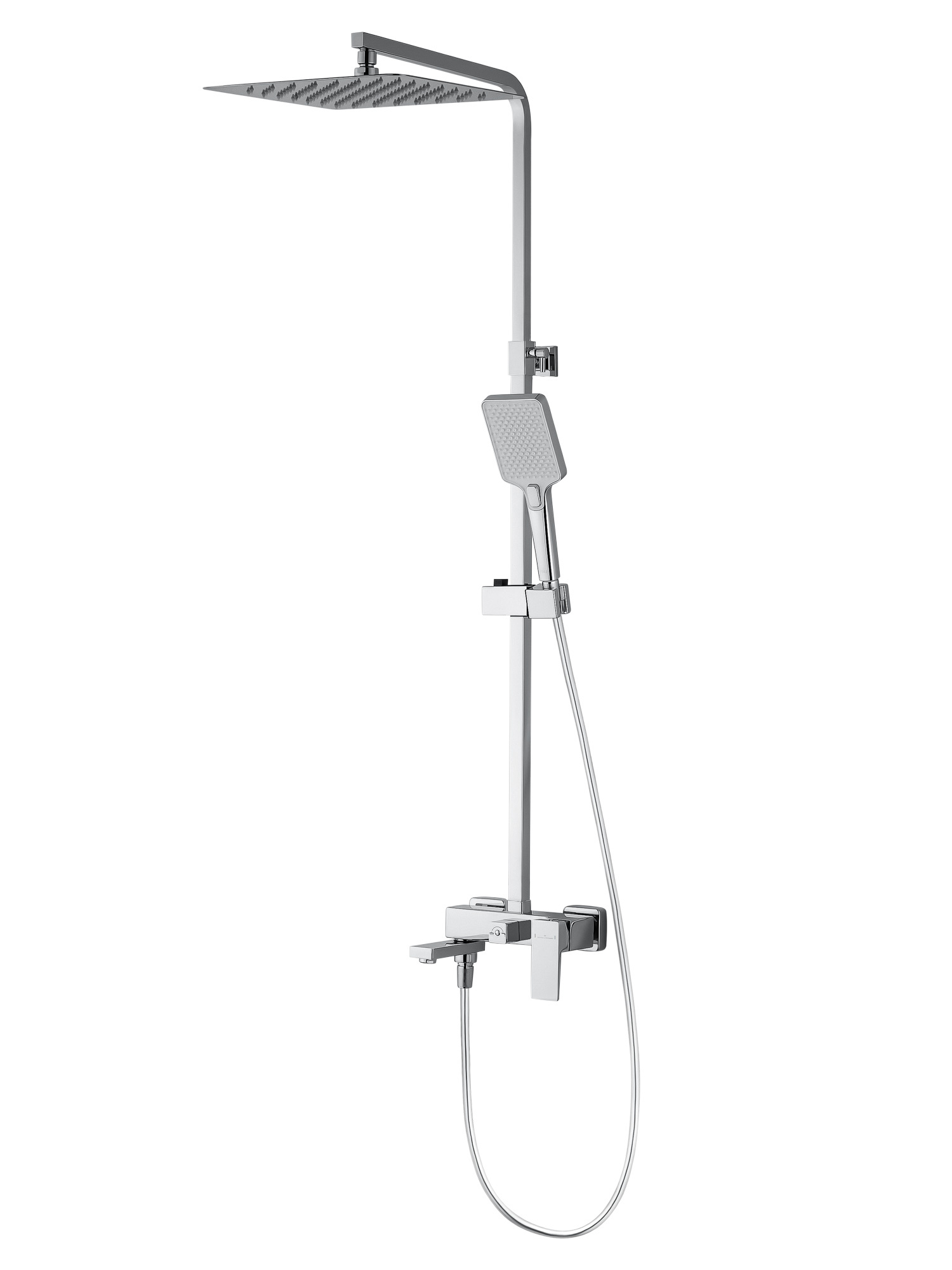 Душевая система WONZON & WOGHAND CUBE, Хром WW-88739016-CR