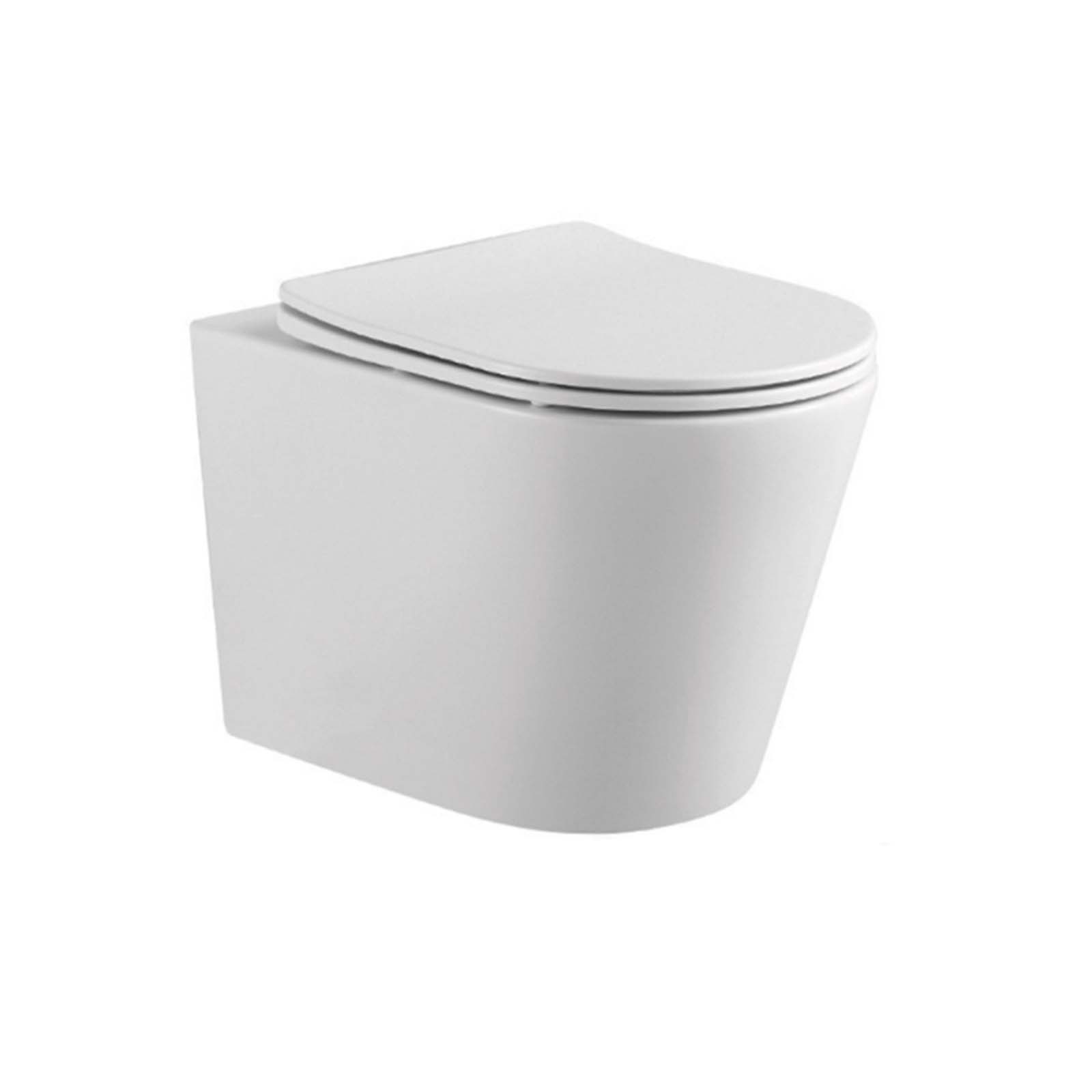 Унитаз подвесной безободковый Aquatek Вега AQ1904-00 с сиденьем Soft Close