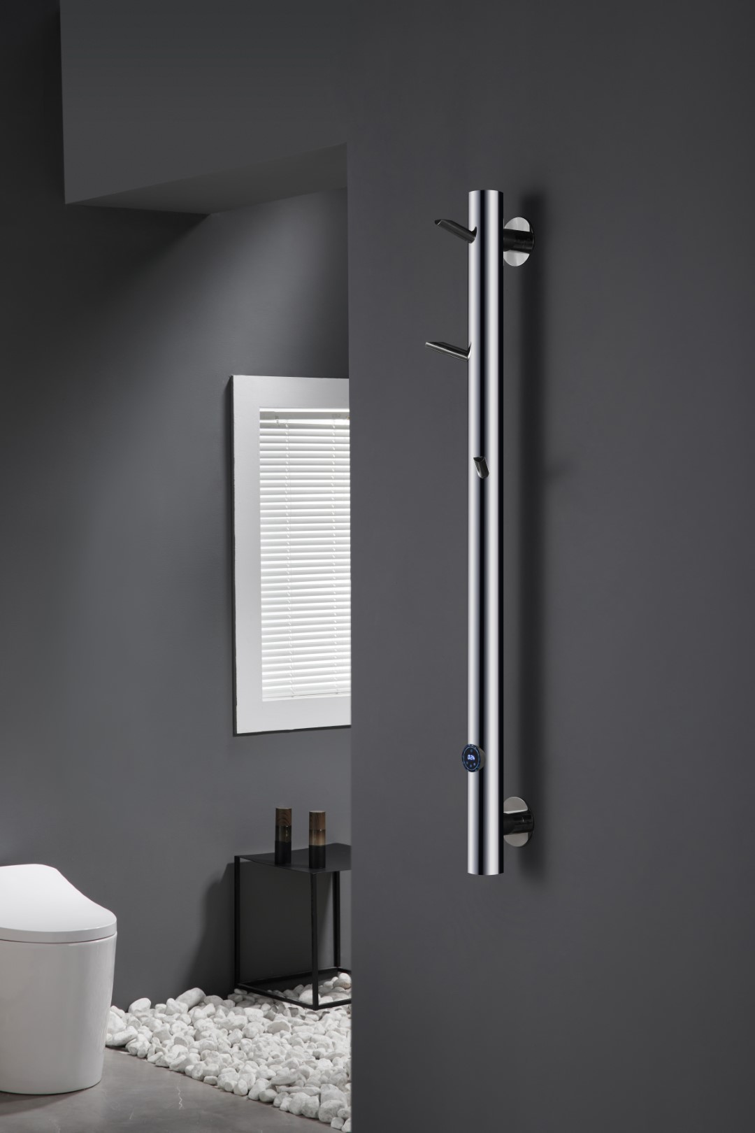 Полотенцесушитель электрический Boheme OAK CHROME 724-CR