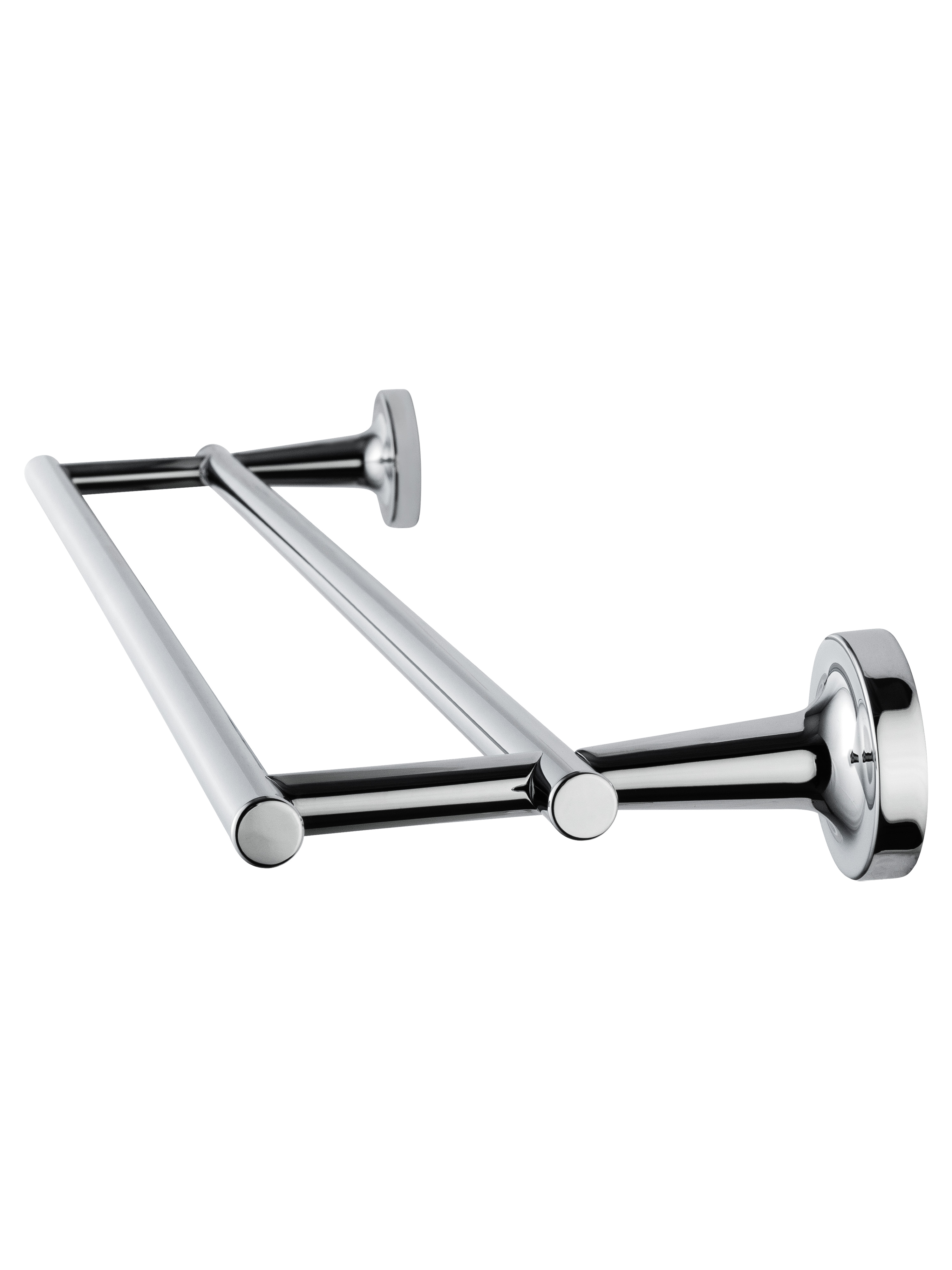 Полотенцедержатель двойной WONZON & WOGHAND SIMPLE, Хром WW-6511