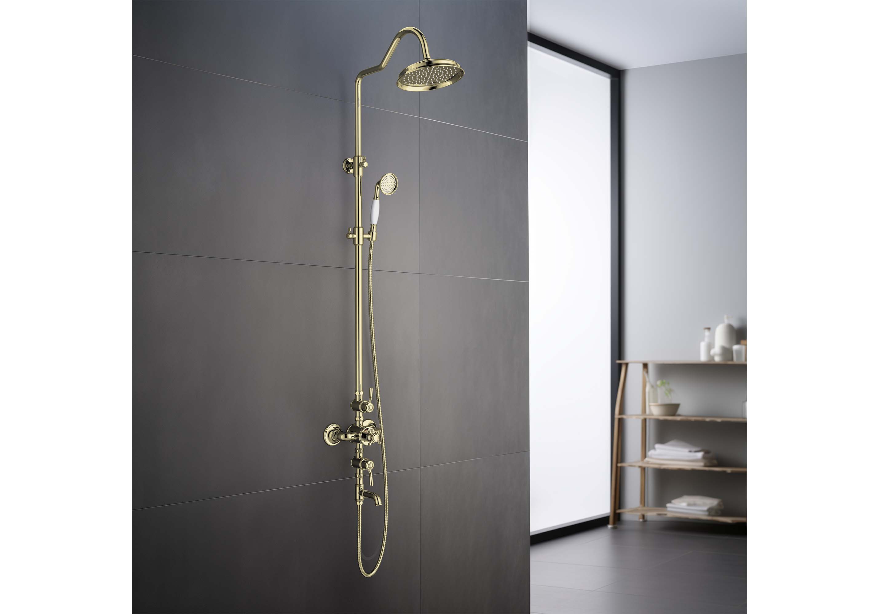 Душевая система Aquatek Классик AQ2543PG