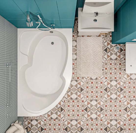 Ванна акриловая 1MarKa Diana 150x90 см R Стандарт 2+