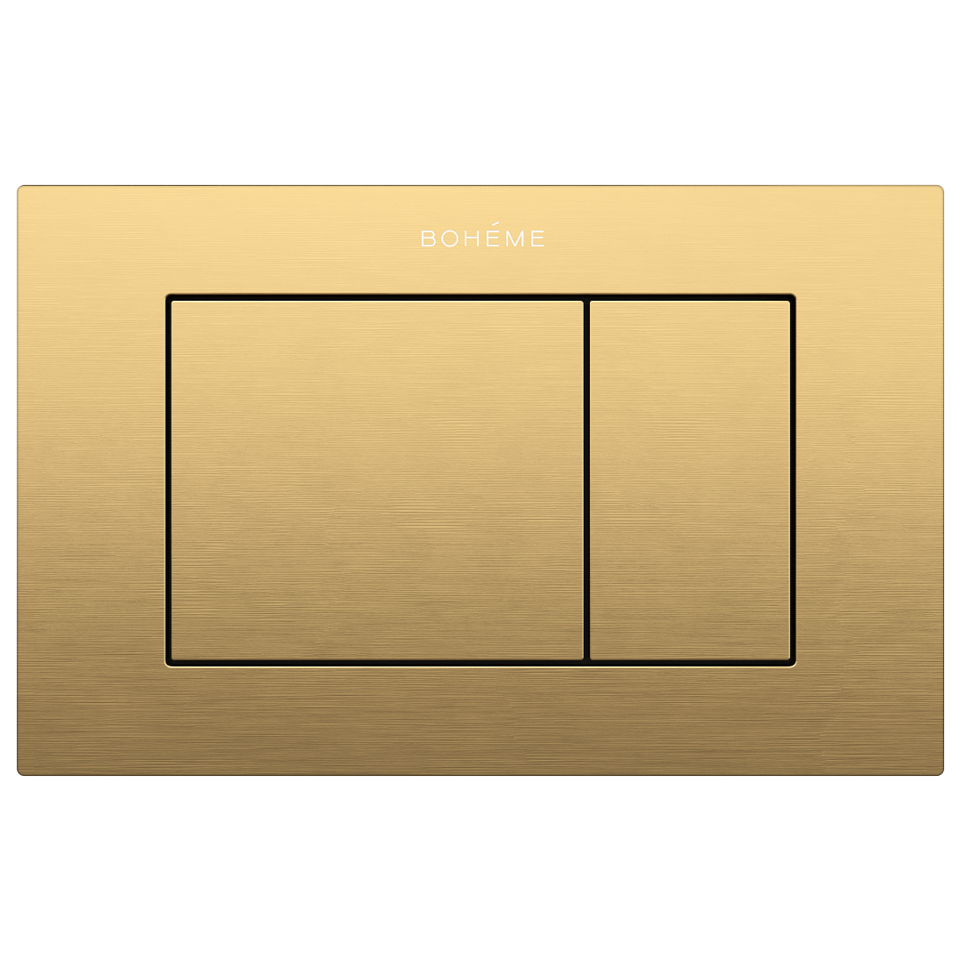 Кнопка для инсталляции, нерж.сталь Boheme Matt Gold NEW 650/2-MG