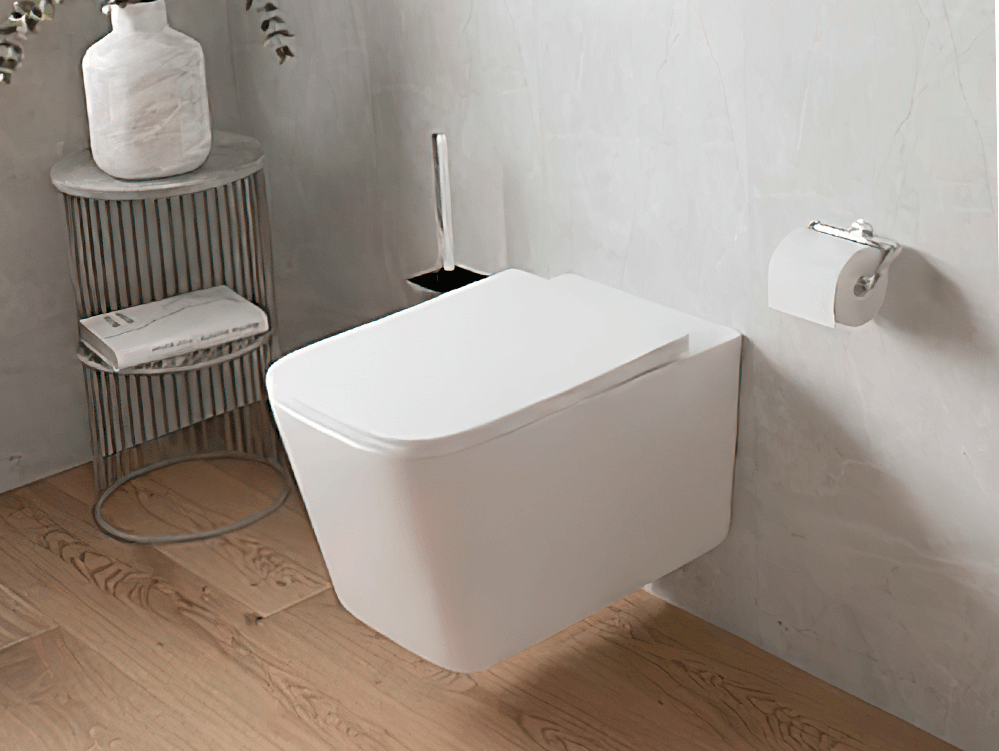 Унитаз подвесной безободковый Aquatek Либра New AQ0530N-00 с сиденьем Soft Close