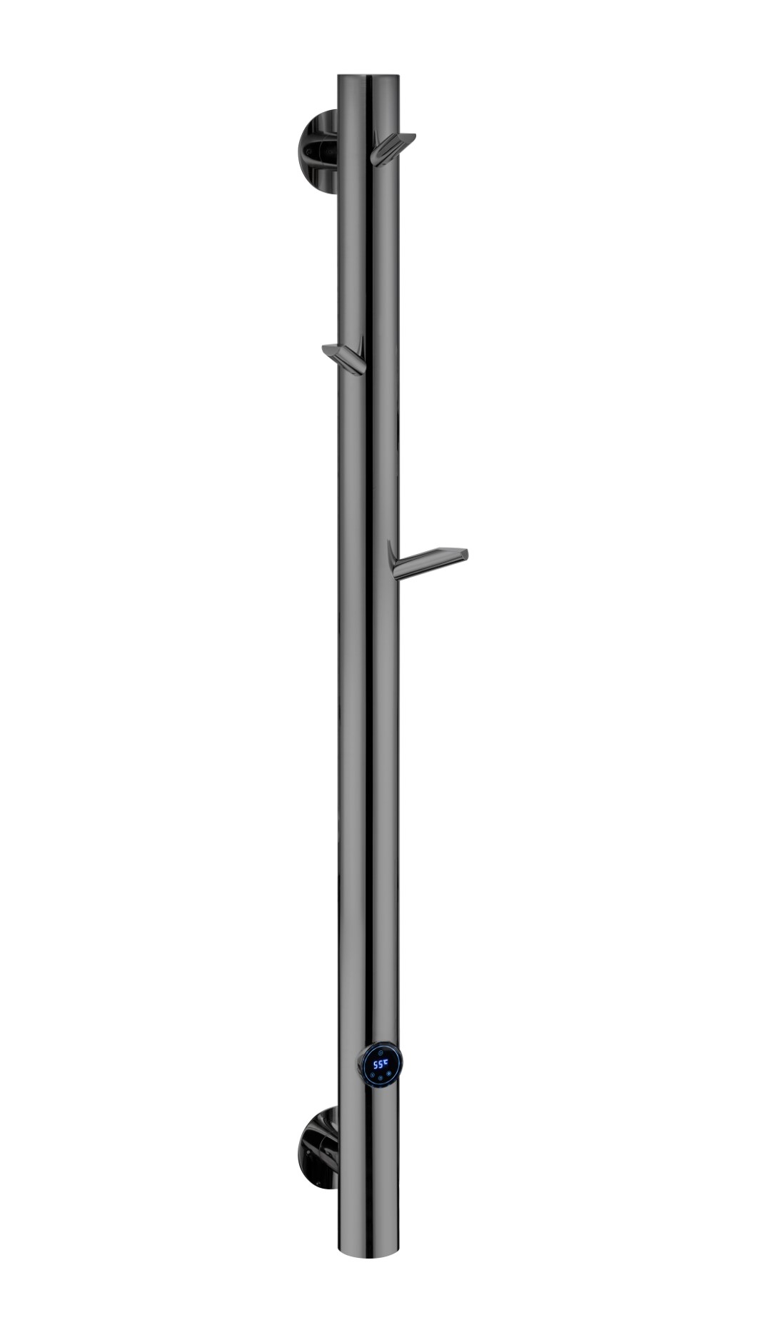 Полотенцесушитель электрический Boheme OAK SHINE GUN METAL 724-SGM