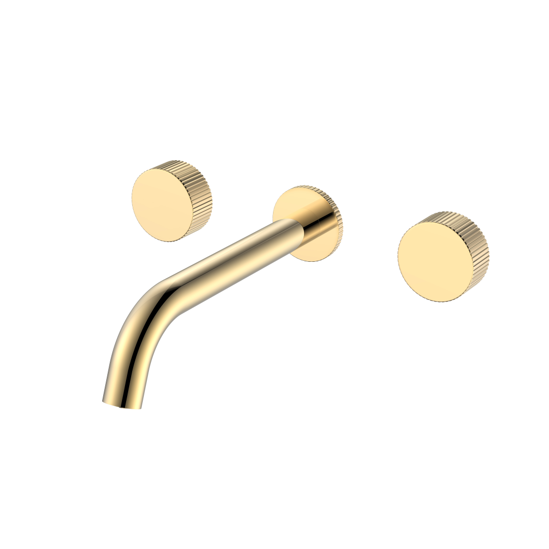 Смеситель из стены Boheme STICK LINEA на 3 отв. GOLD 152-2-G.3