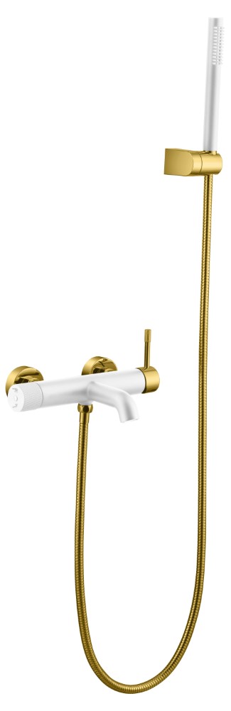 Смеситель для ванны, Boheme Uno. White Gold 463-WG