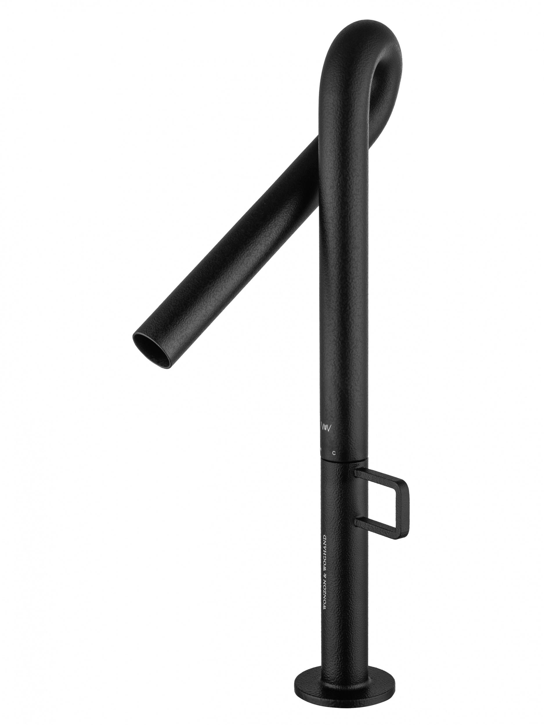 Смеситель для раковины WONZON & WOGHAND LOOP, Черный матовый WW-112-00-508