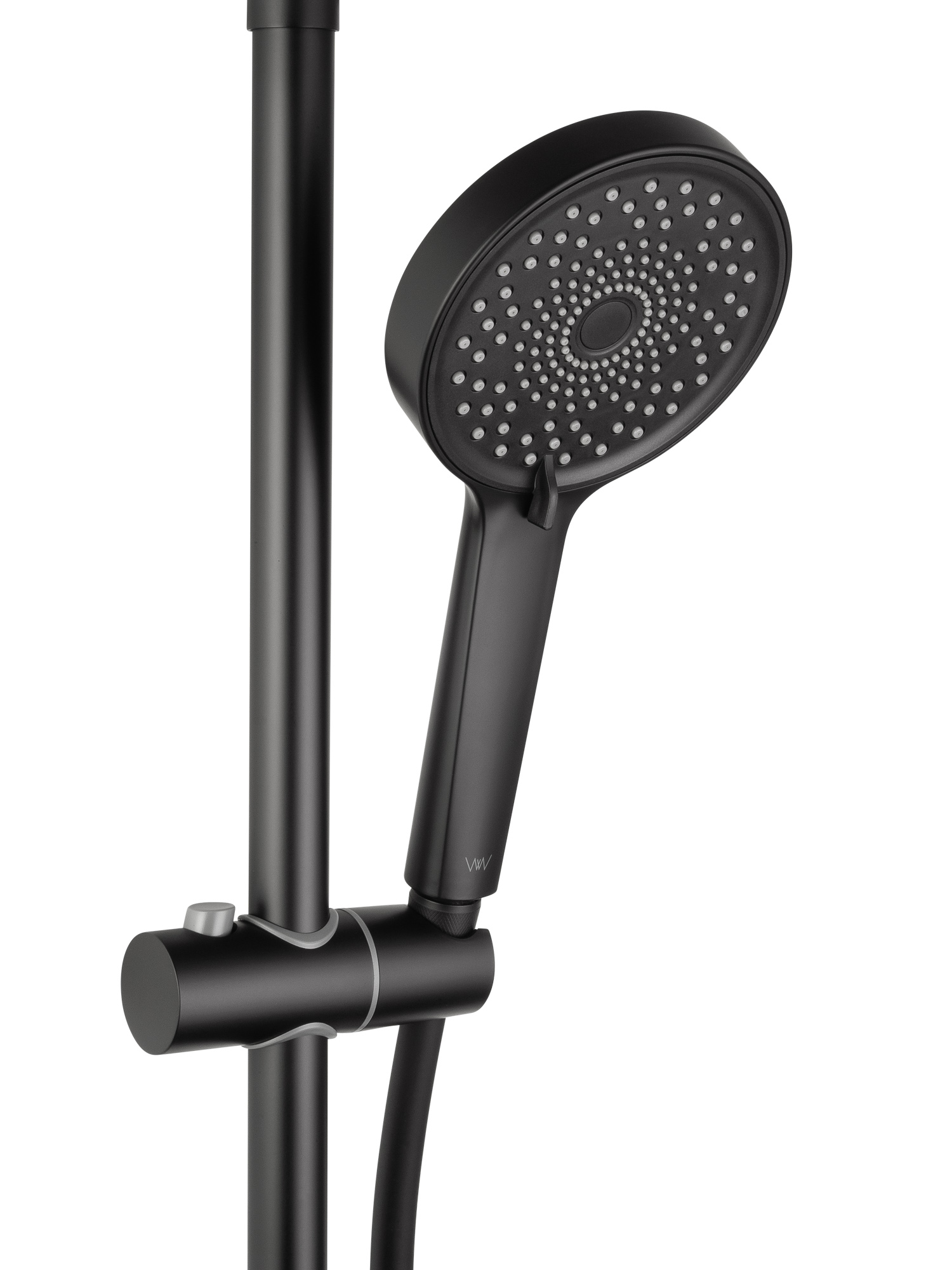 Душевая система WONZON & WOGHAND STICK, Черный матовый WW-88739017-MB