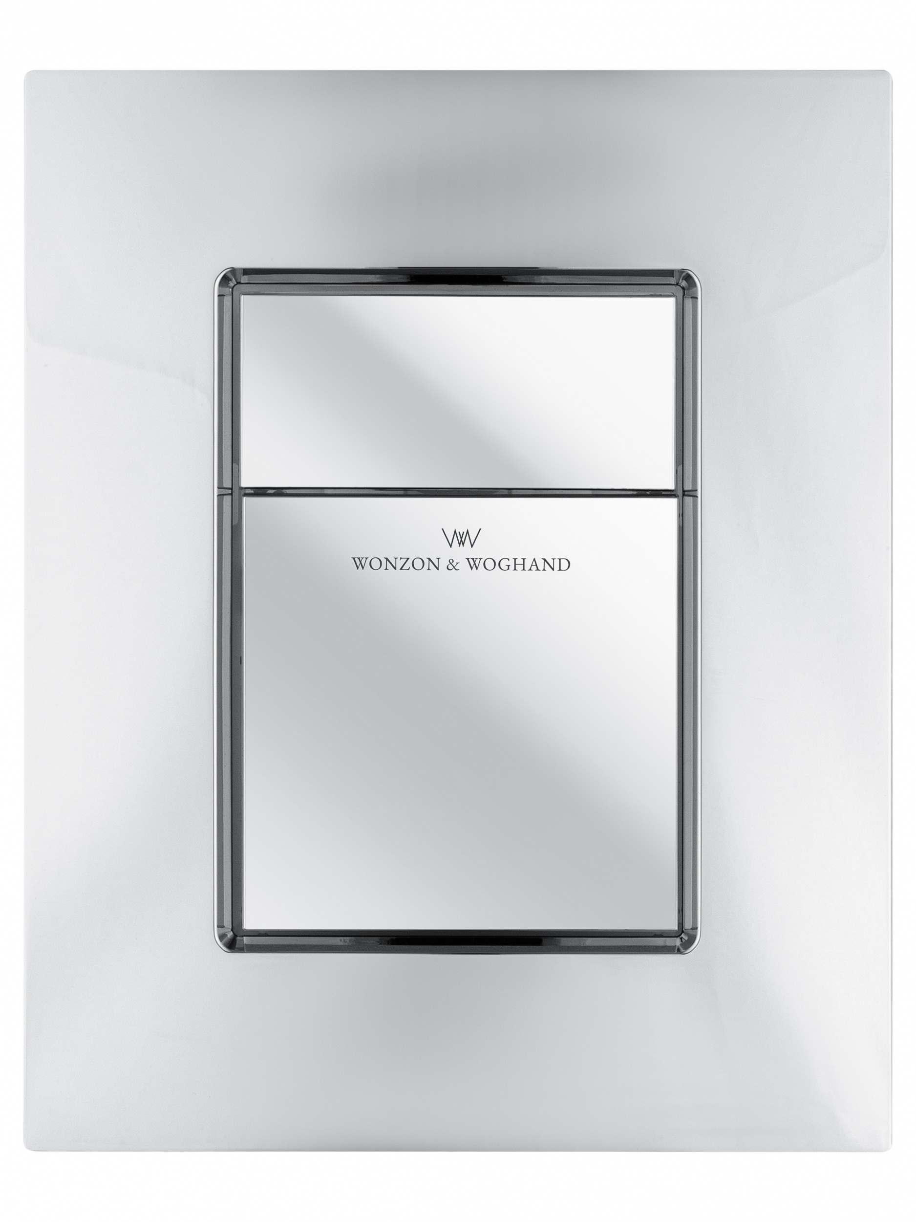 Кнопка смыва для инсталляции пневматическая WONZON & WOGHAND, Хром WW-IB256-CR