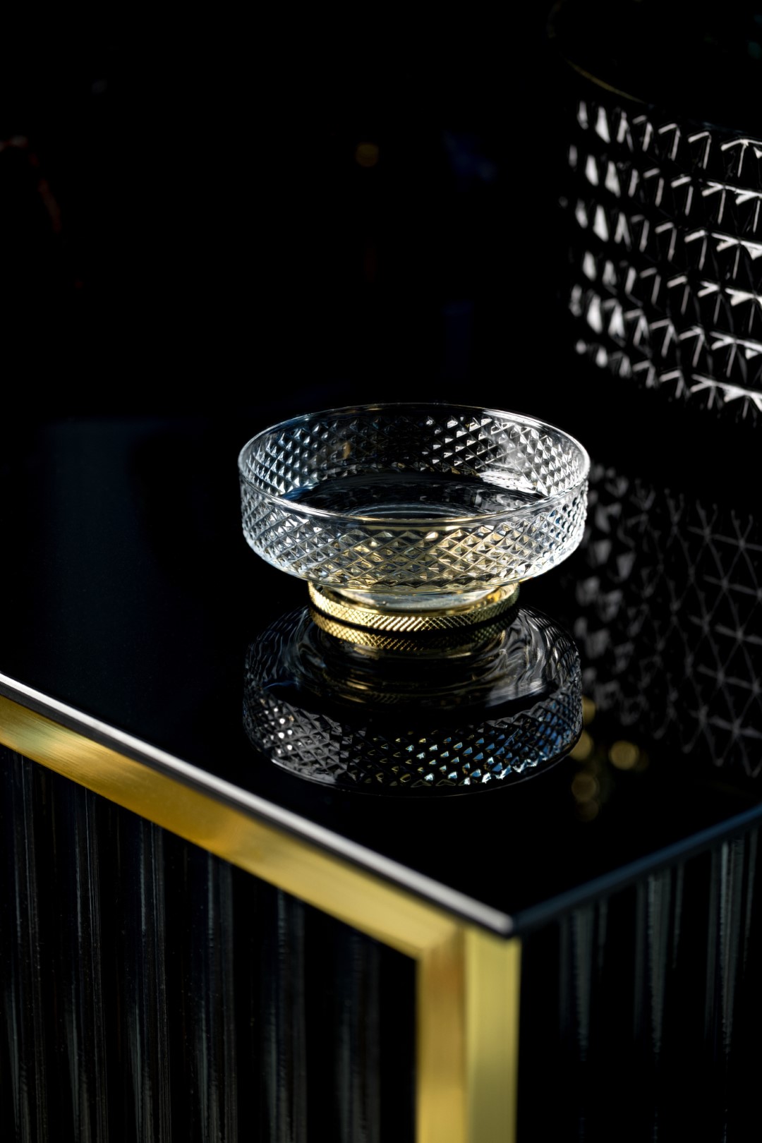 Мыльница настольная Boheme AURA Gold 10251-G