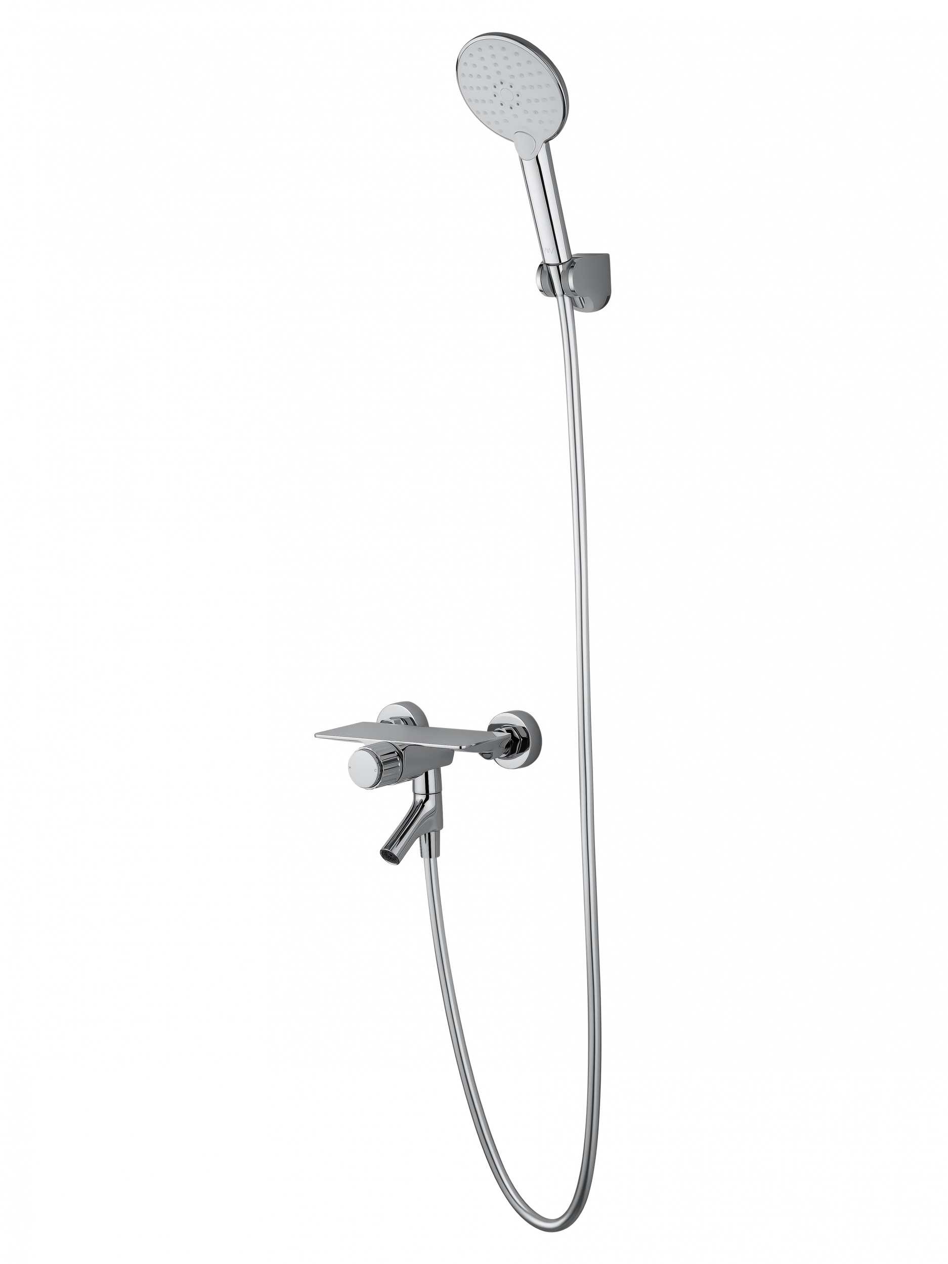 Смеситель для ванны с душем WONZON & WOGHAND CLICK, Хром WW-FE05L221-CR