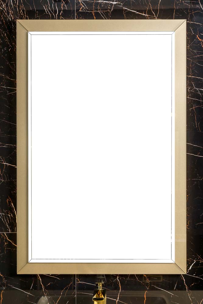 Зеркало Armadi Art Dolce Светлое золото 105x70см 567-Light Gold