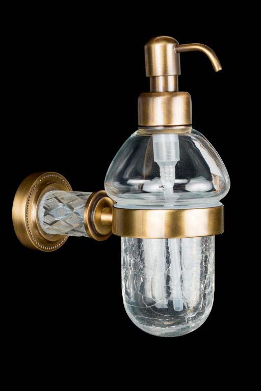 Настенный диспенсер Boheme MURANO CRYSTAL (комплект) 10912-CRST-BR