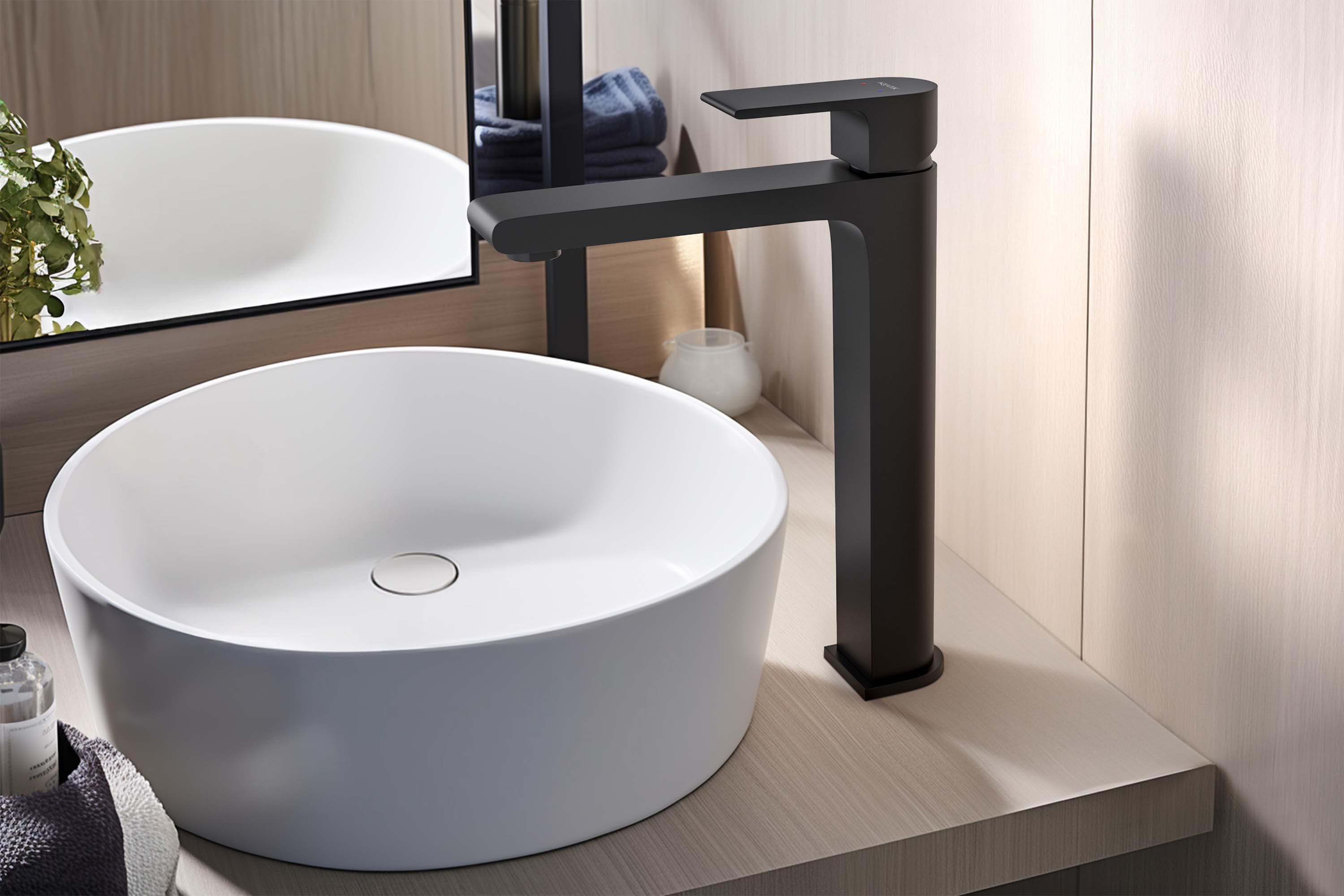 Смеситель Aquatek Лира AQ1404MB для раковины