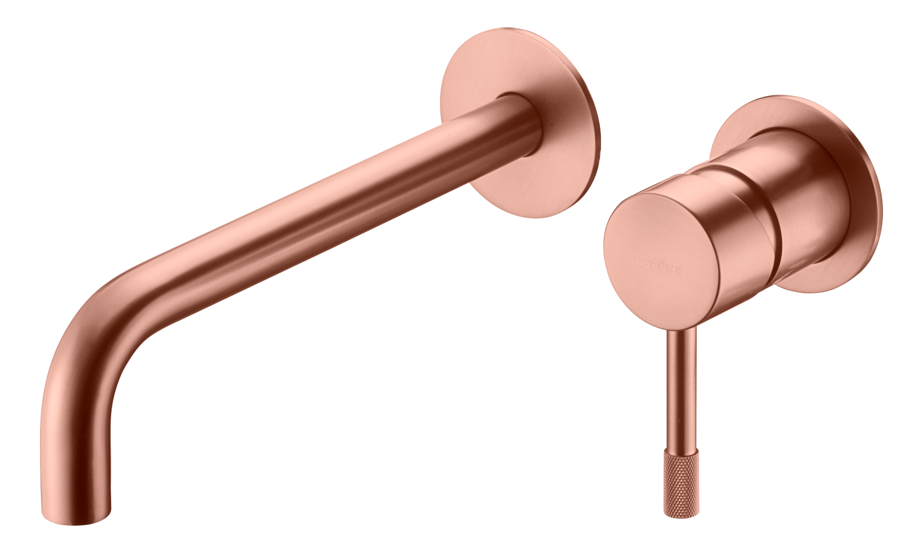 Смеситель для умывальника из стены, Boheme Uno. Copper Brushed 465-CB