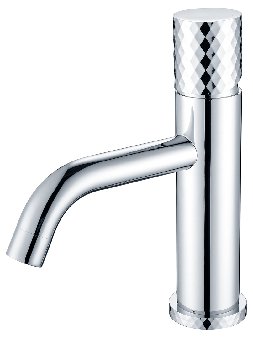 Смеситель Boheme STICK для умыв. низ. CHROME DIAMOND CHROME (комплект) 121-CRCR