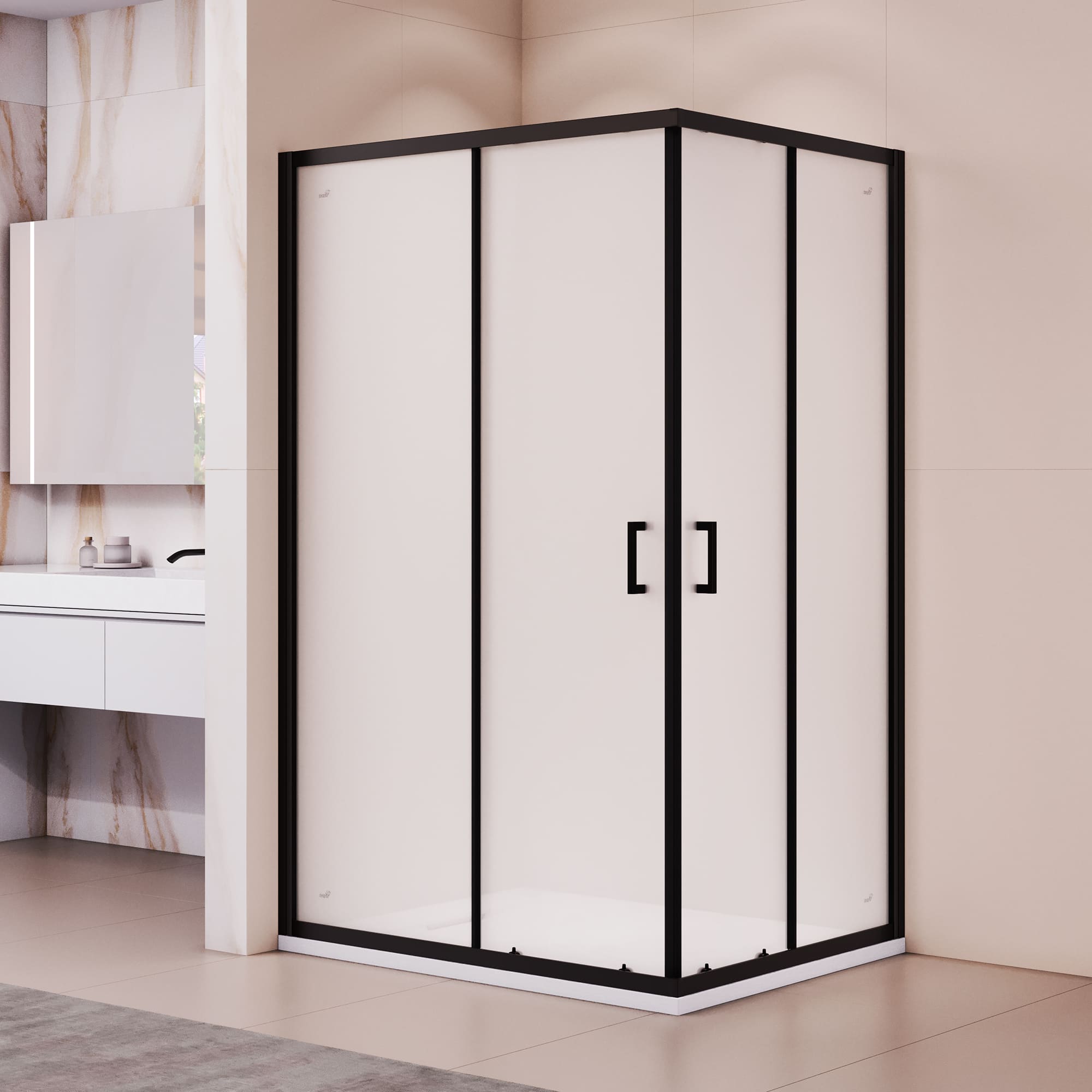 Душевой уголок RGW PA-040B 90х100 матовое