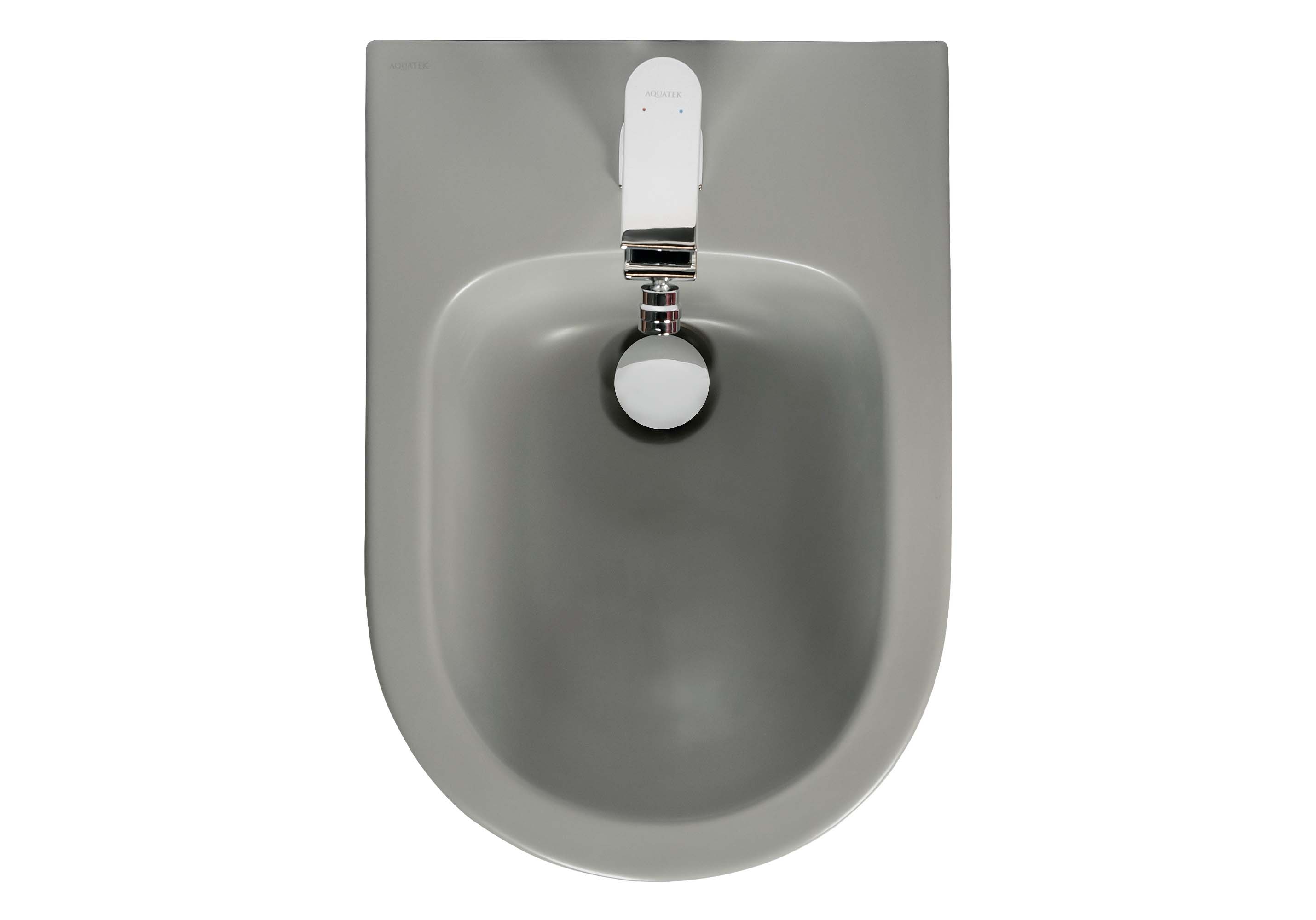 Подвесное биде Aquatek Вега AQ1057-MG серый матовый
