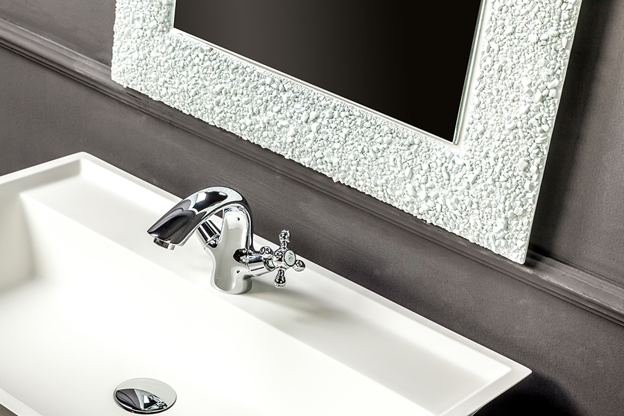 Зеркало Boheme AURA 60*90 белое, с подсветкой 537