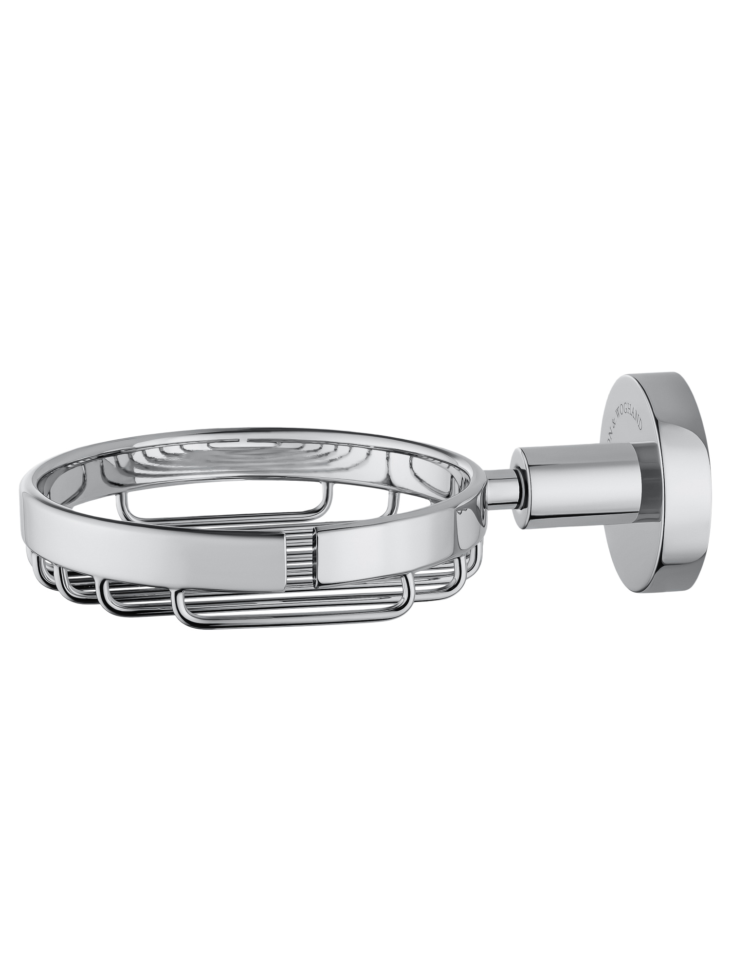 Мыльница с держателем WONZON & WOGHAND EASY, Хром WW-8124