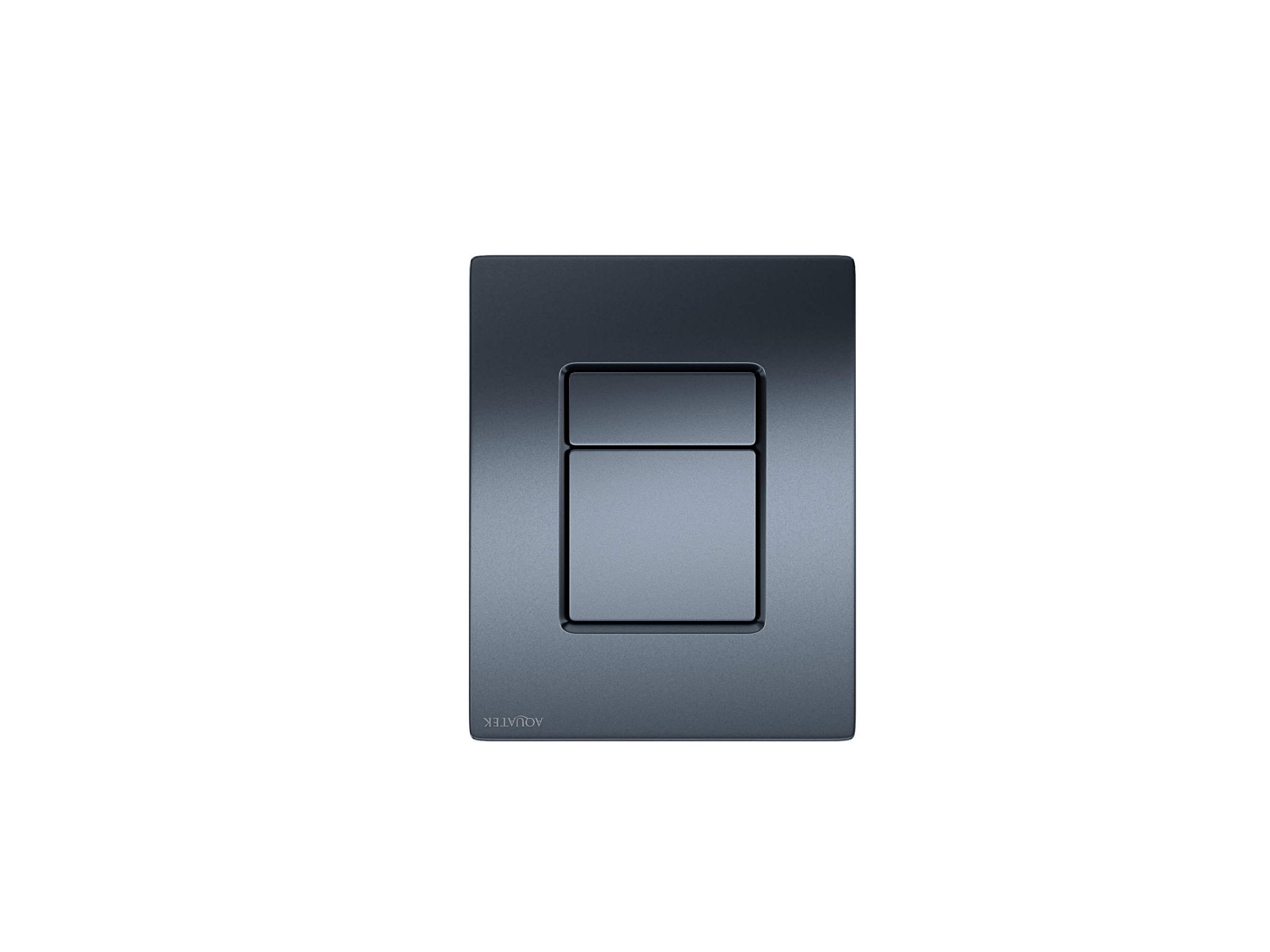 Кнопка смыва Aquatek Pneumo N PNN-0000004 оружейная сталь