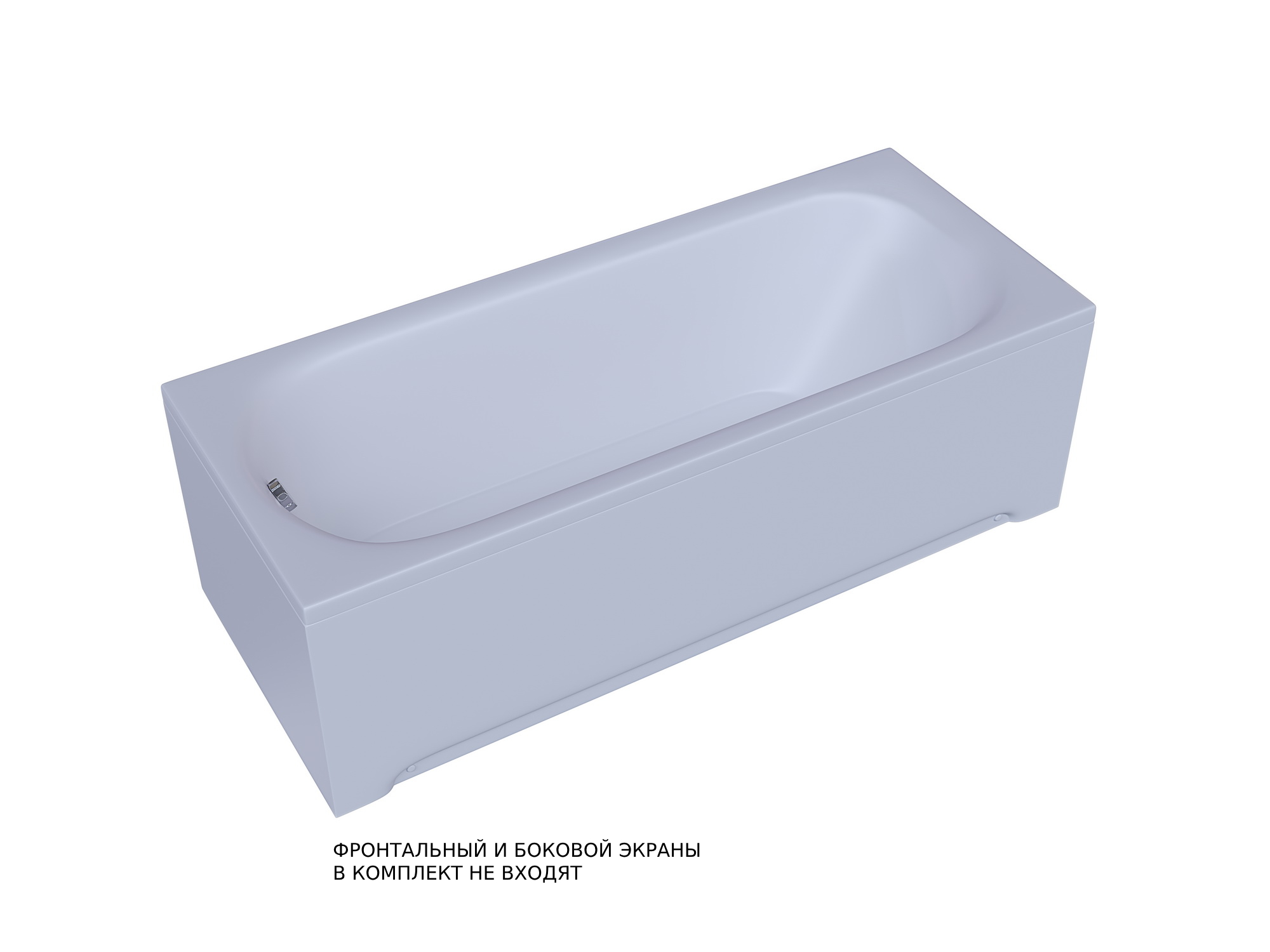 Акриловая ванна Aquatek Лугано LUG160-0000001 160х70 см