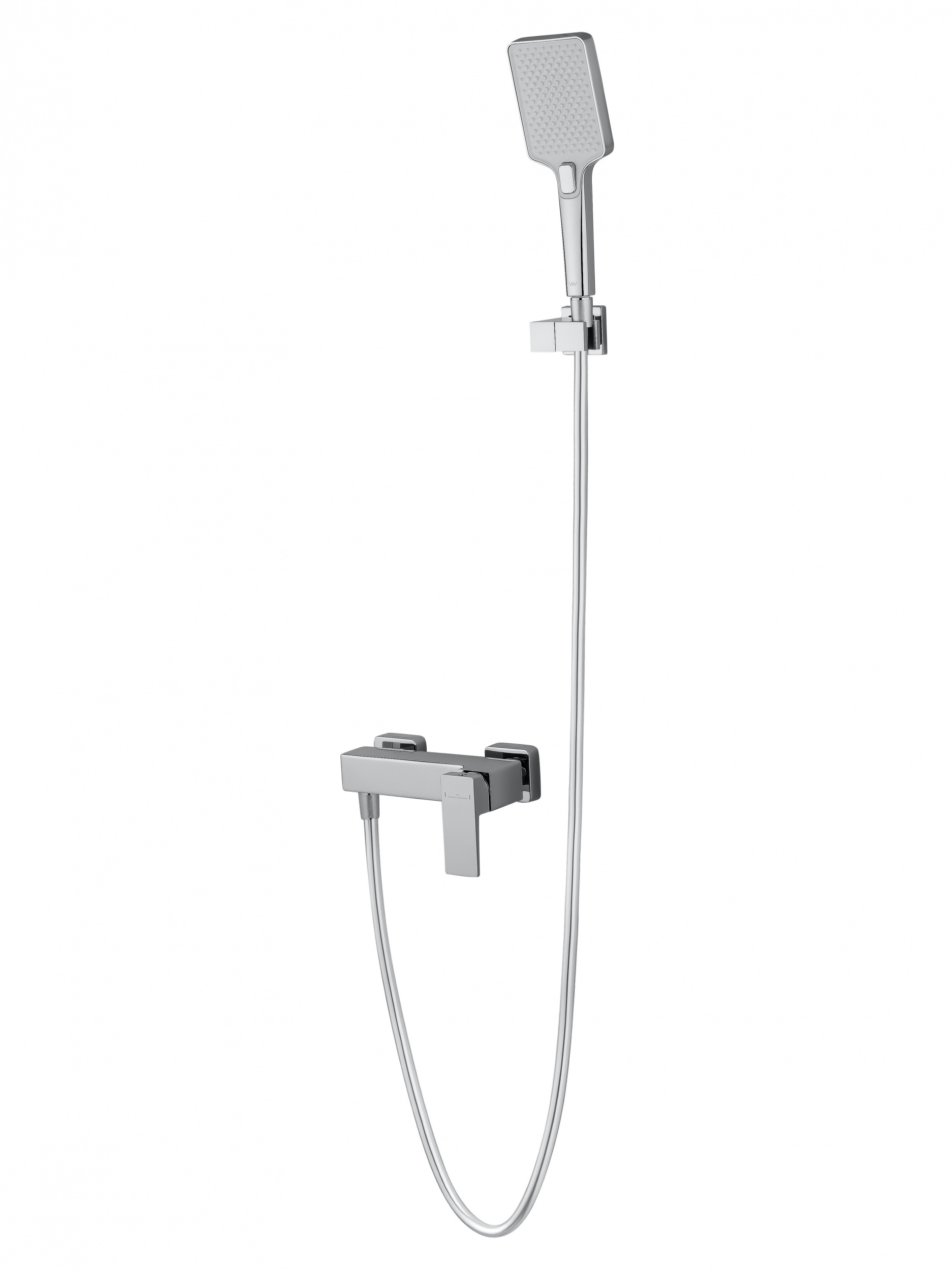Смеситель для душа WONZON & WOGHAND CUBE 2.0, Хром WW-88048068-CR