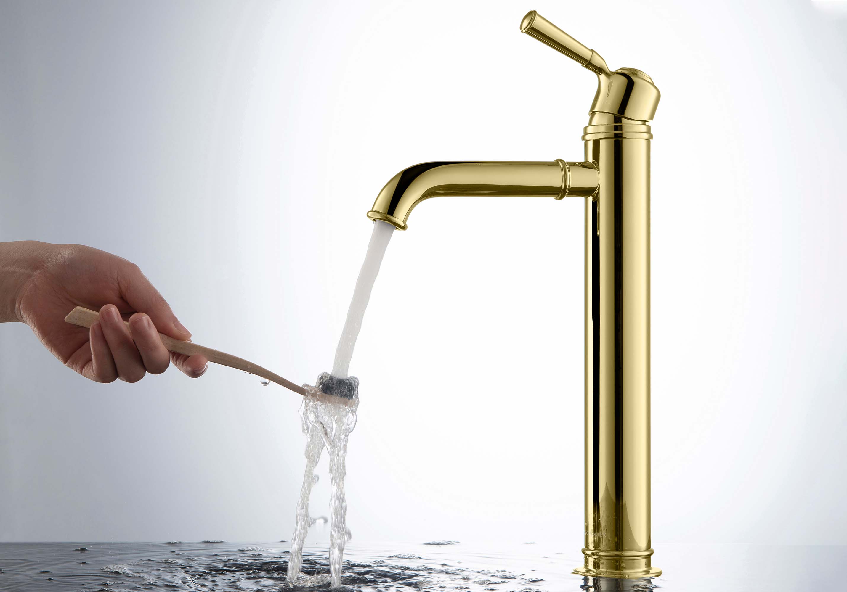 Смеситель Aquatek Классик 235 AQ1504PG для раковины