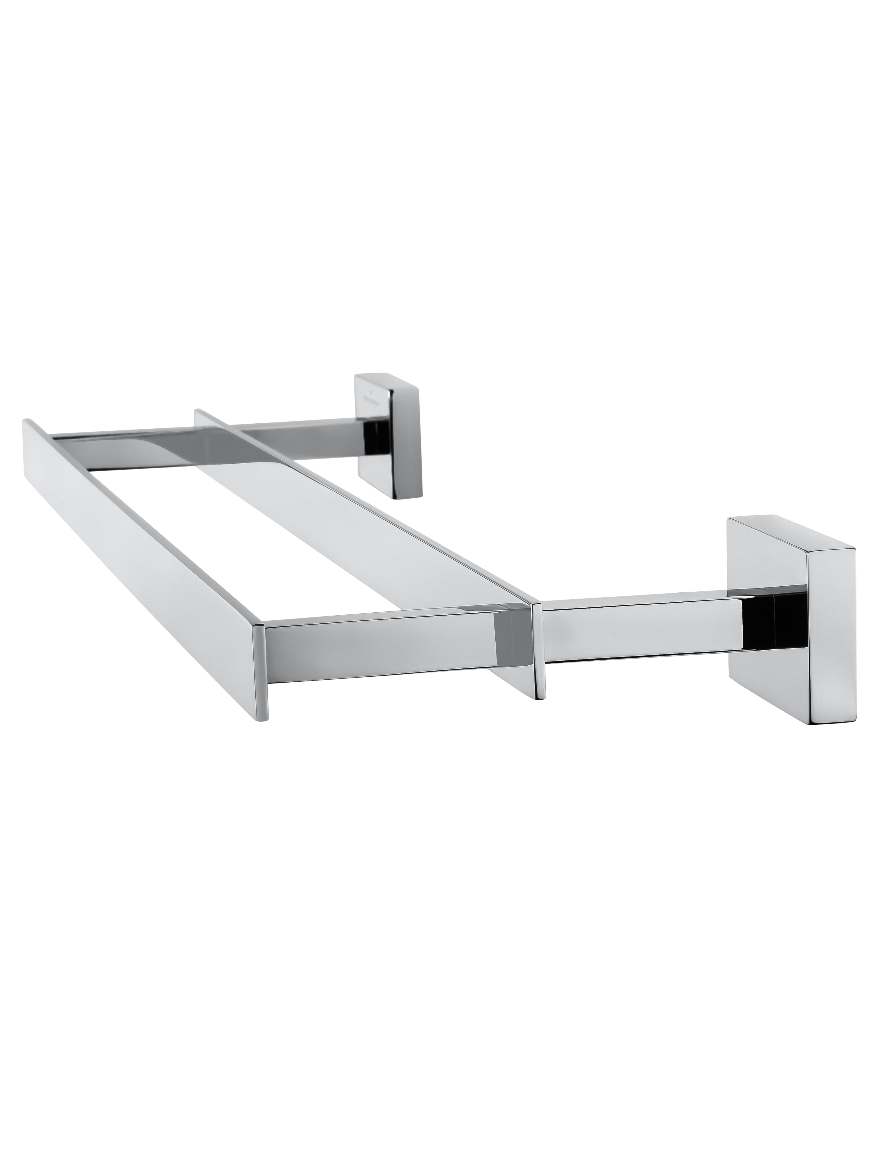 Полотенцедержатель двойной WONZON & WOGHAND FLAT, Хром WW-9711-45CM
