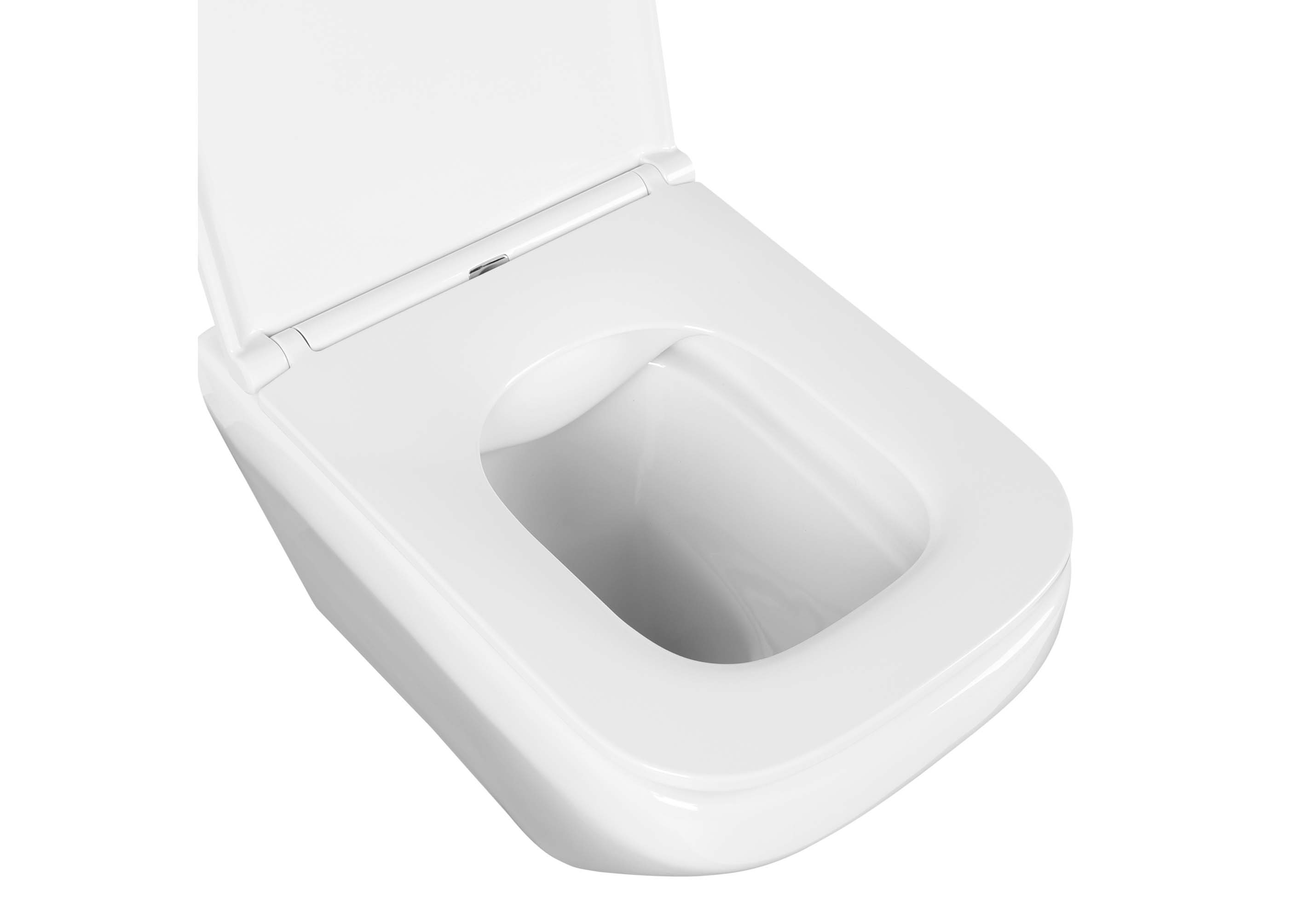 Унитаз подвесной безободковый Aquatek Лира AQ1155-00 с сиденьем Soft Close