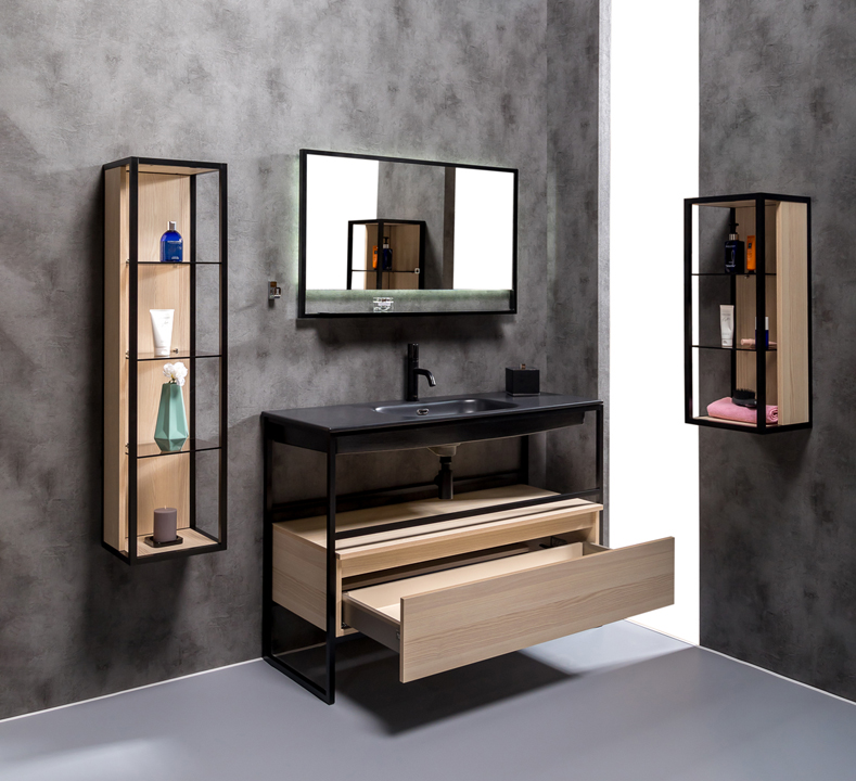 Ящик под консоль Armadi Art LOFT 120 light wood, 1 полка 894-120-L