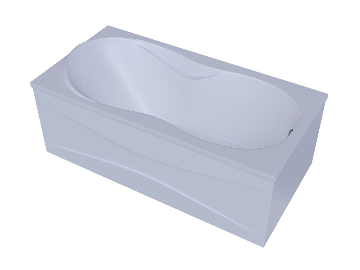 Акриловая ванна Aquatek Мартиника MAR180-0000020 180х90 см, с фронтальным экраном, слив справа