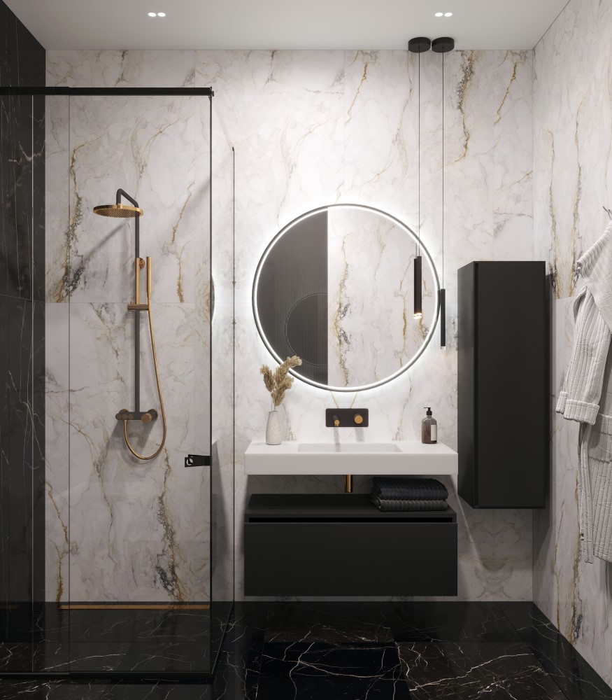 Столешница моноблок Armadi Art FLAT ST 100см (1004*452*100) 888-100