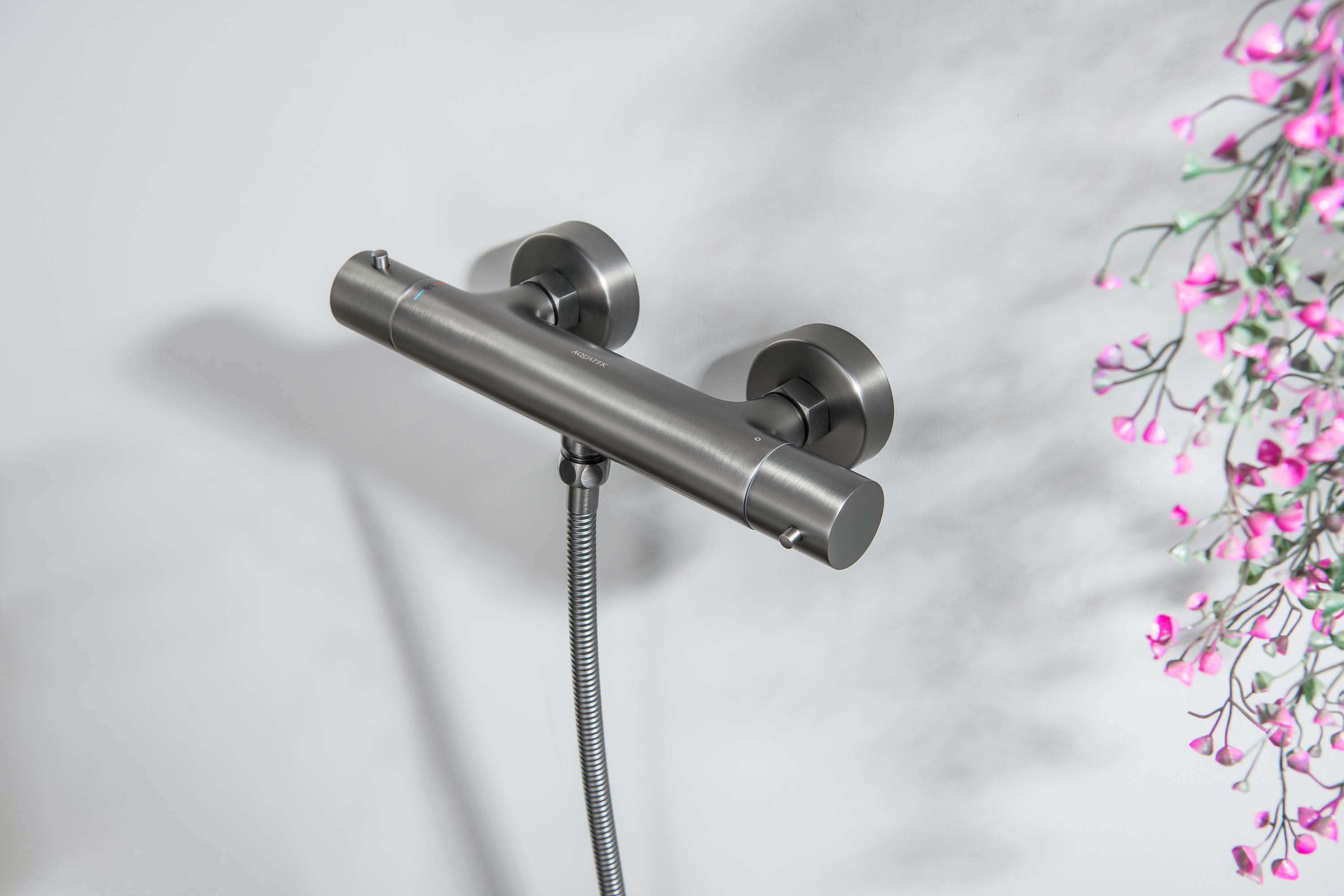 Смеситель термостатический Aquatek Европа AQ1363BGM для душа