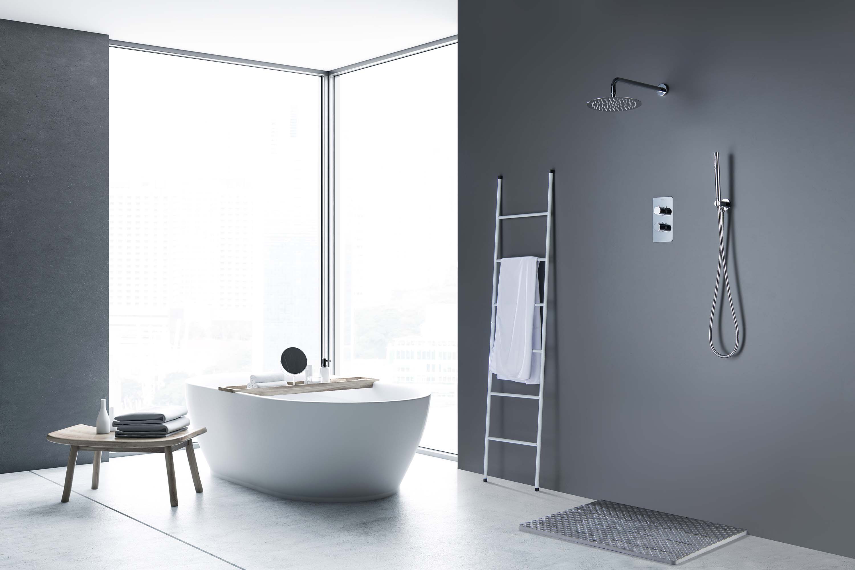 Set 3 в 1 душевой комплект Aquatek Европа AQ1376CR