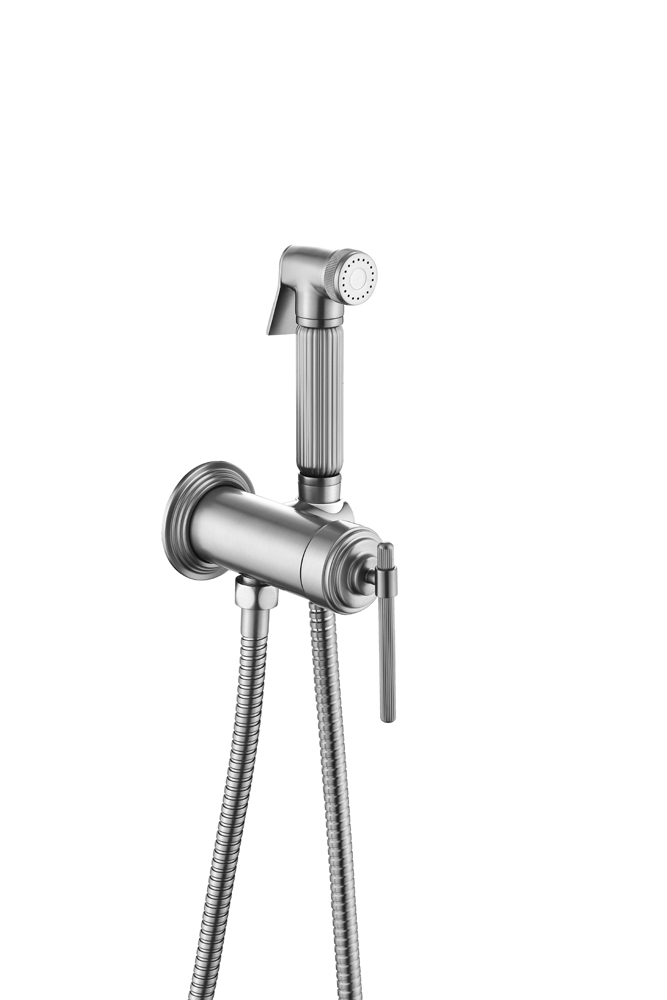 Смеситель гигиенический, Boheme ETERNA NICKEL BRUSH 177-NB