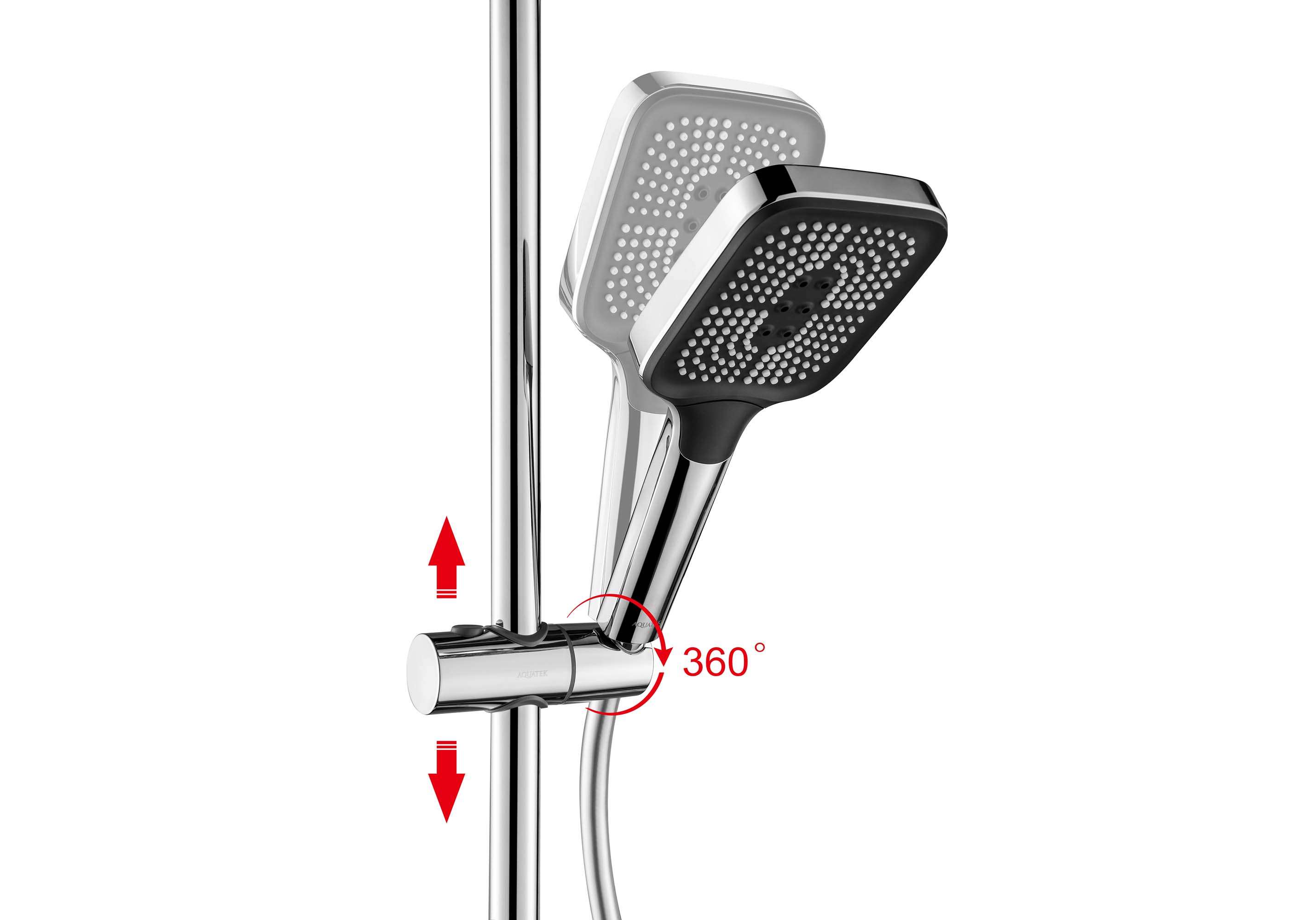 Душевая система Aquatek Поларис AQ3040CR