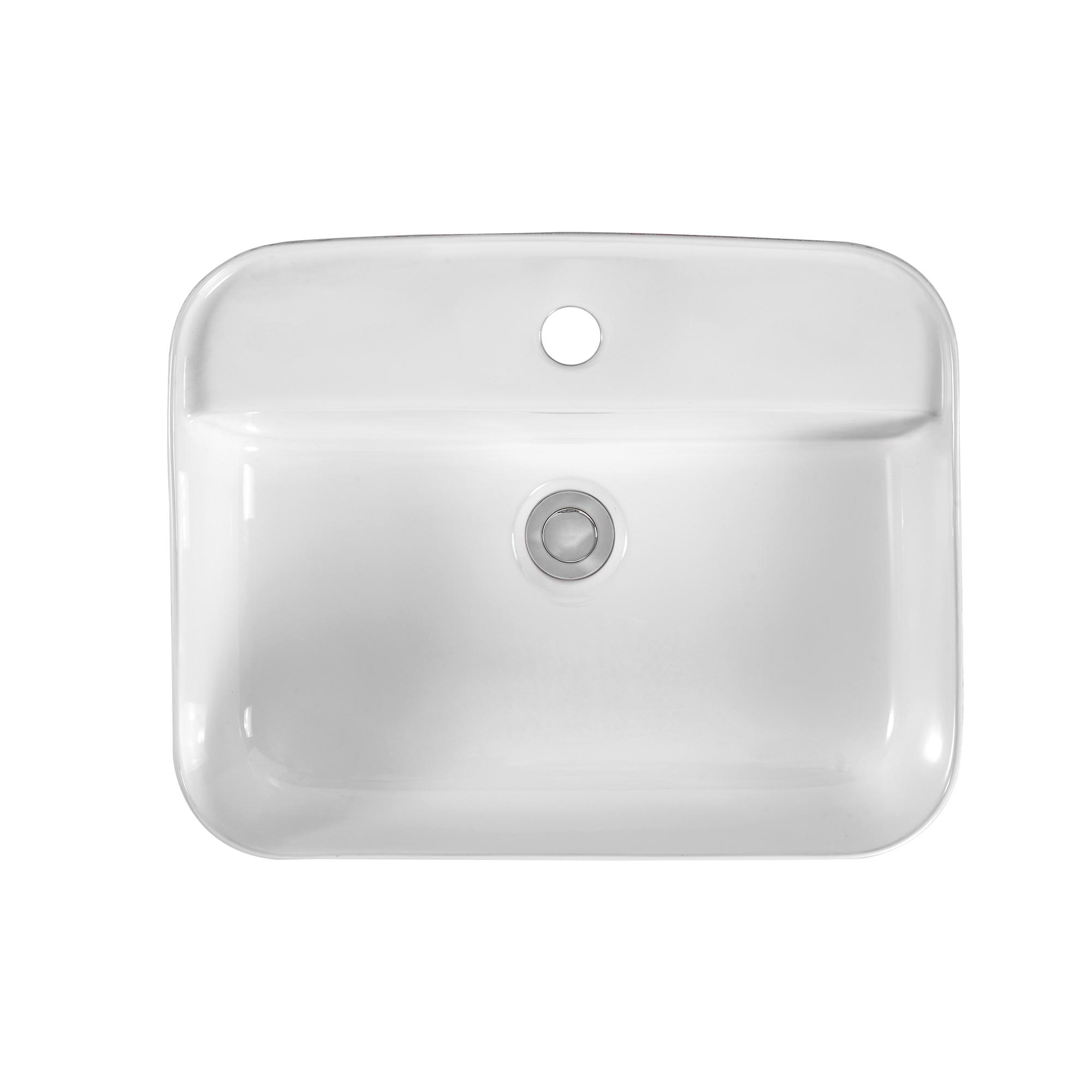 Раковина накладная Aquatek Вега AQ5506-MW белый матовый