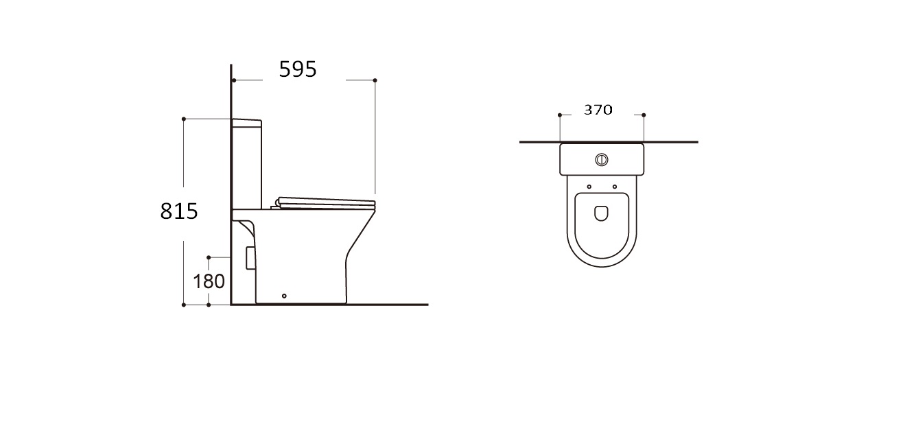 Унитаз-компакт Aquatek Леон AQ2785-00 с сиденьем Soft Close