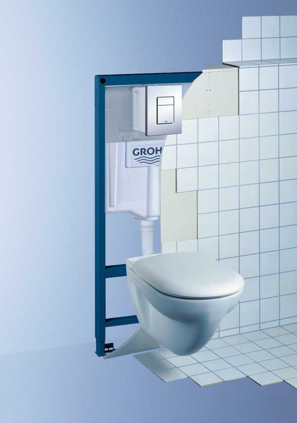 Система инсталляции для унитазов Grohe Rapid SL 38528001 без кнопки смыва, 1,13 м